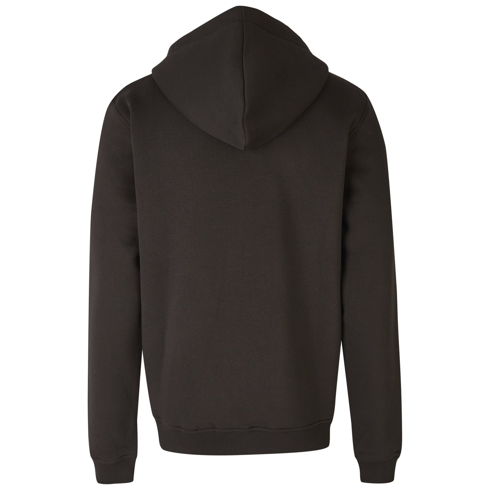 Jacke Herren Schwarz – BASIC Kapuzenjacke, Detailansicht