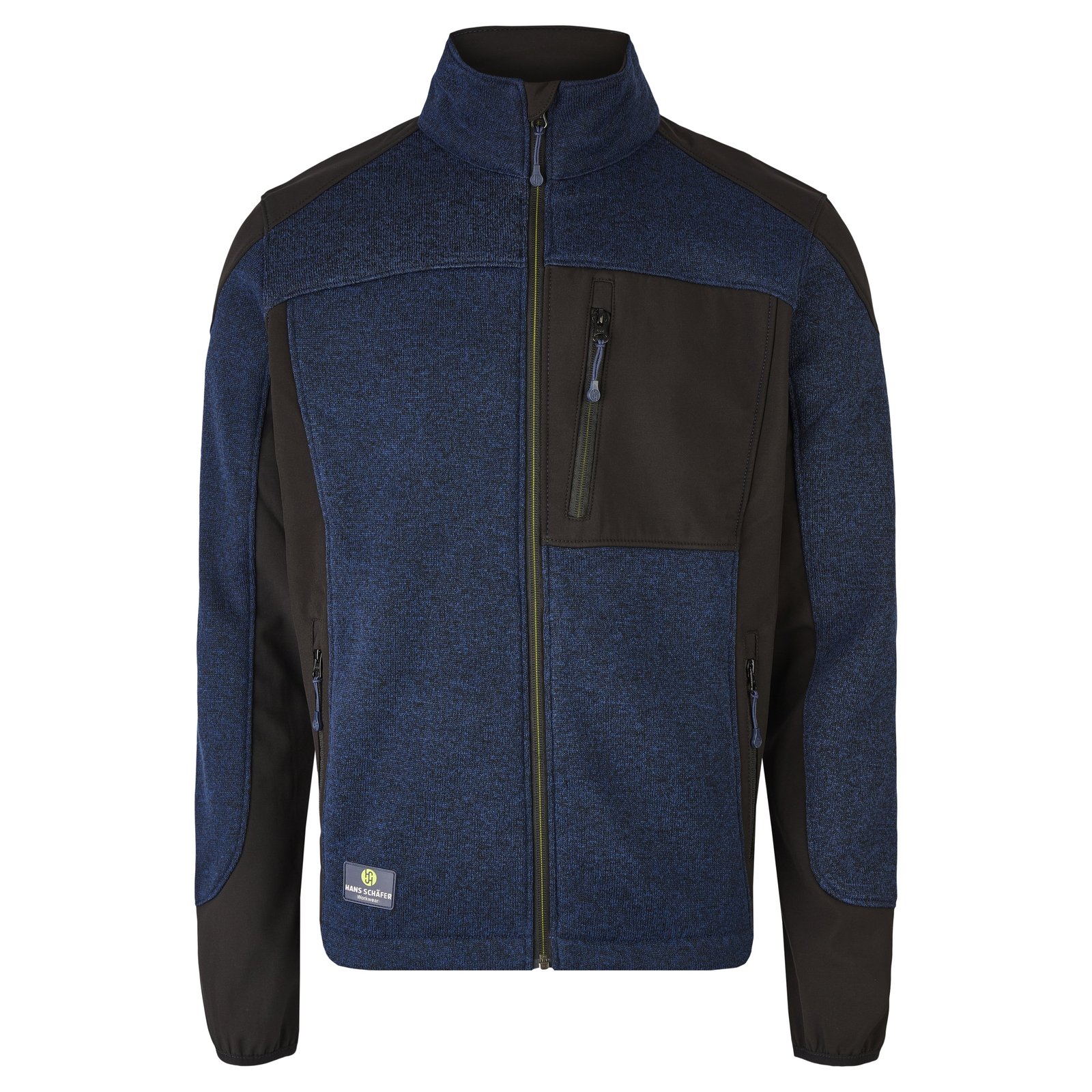 Jacke Herren Navy – SMART Strickfleecejacke