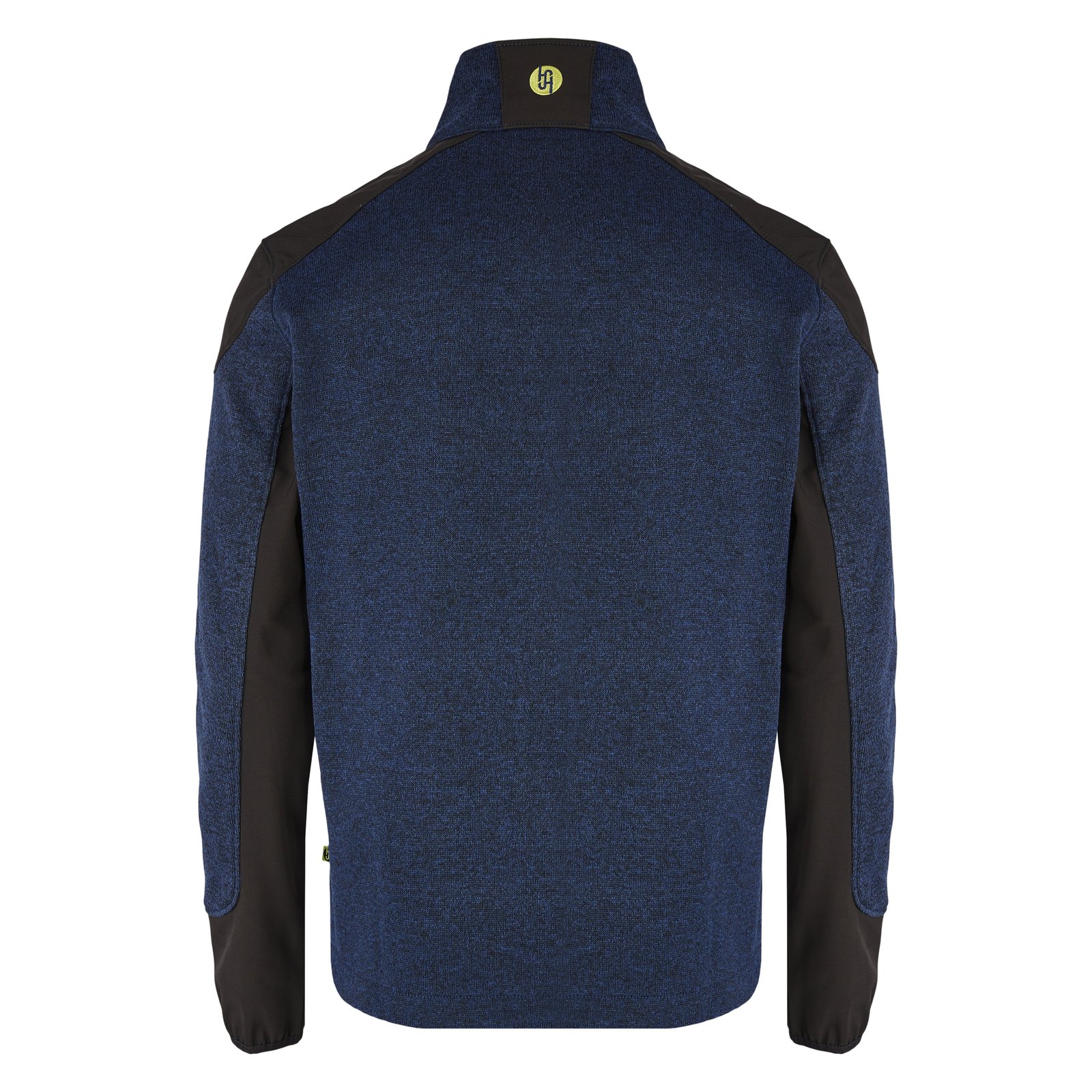 Jacke Herren Navy – SMART Strickfleecejacke, Detailansicht