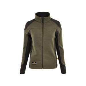 Jacke Herren Anthrazit – Damen-SMART Strickfleecejacke