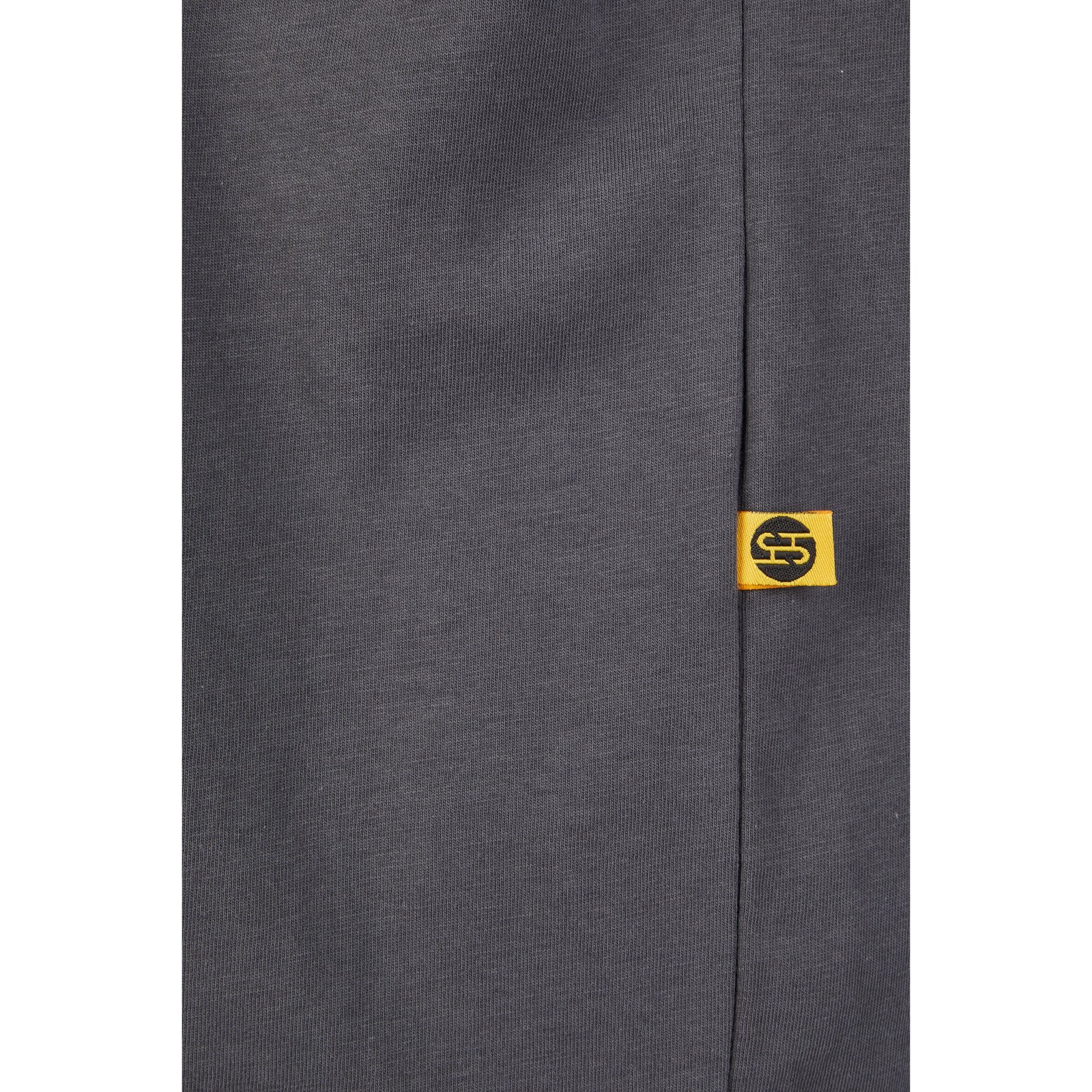 T-Shirt Herren Anthrazit – BASIC T-Shirts, Detailansicht