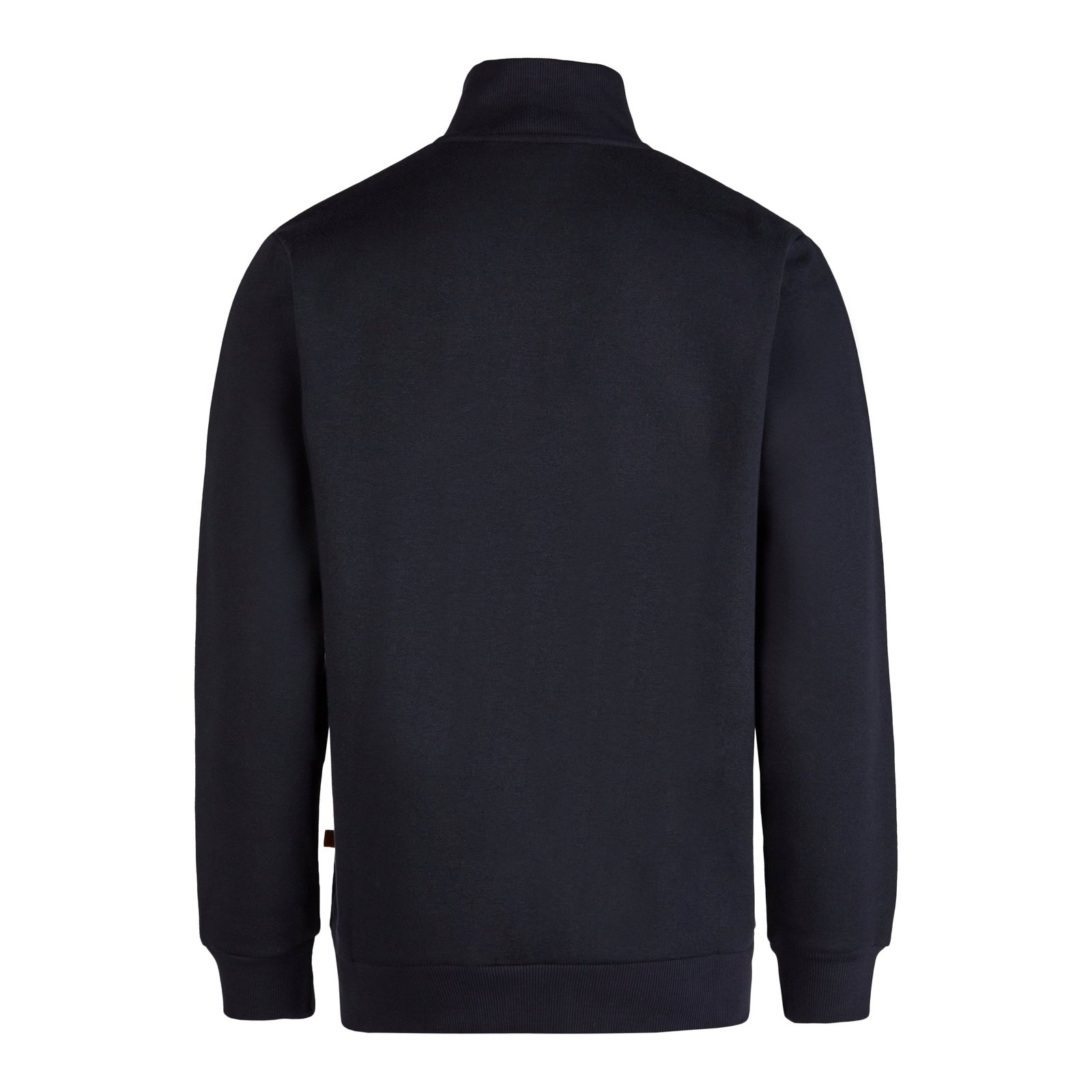 Jacke Herren Navy – BASIC Sweat-Jacke, Detailansicht