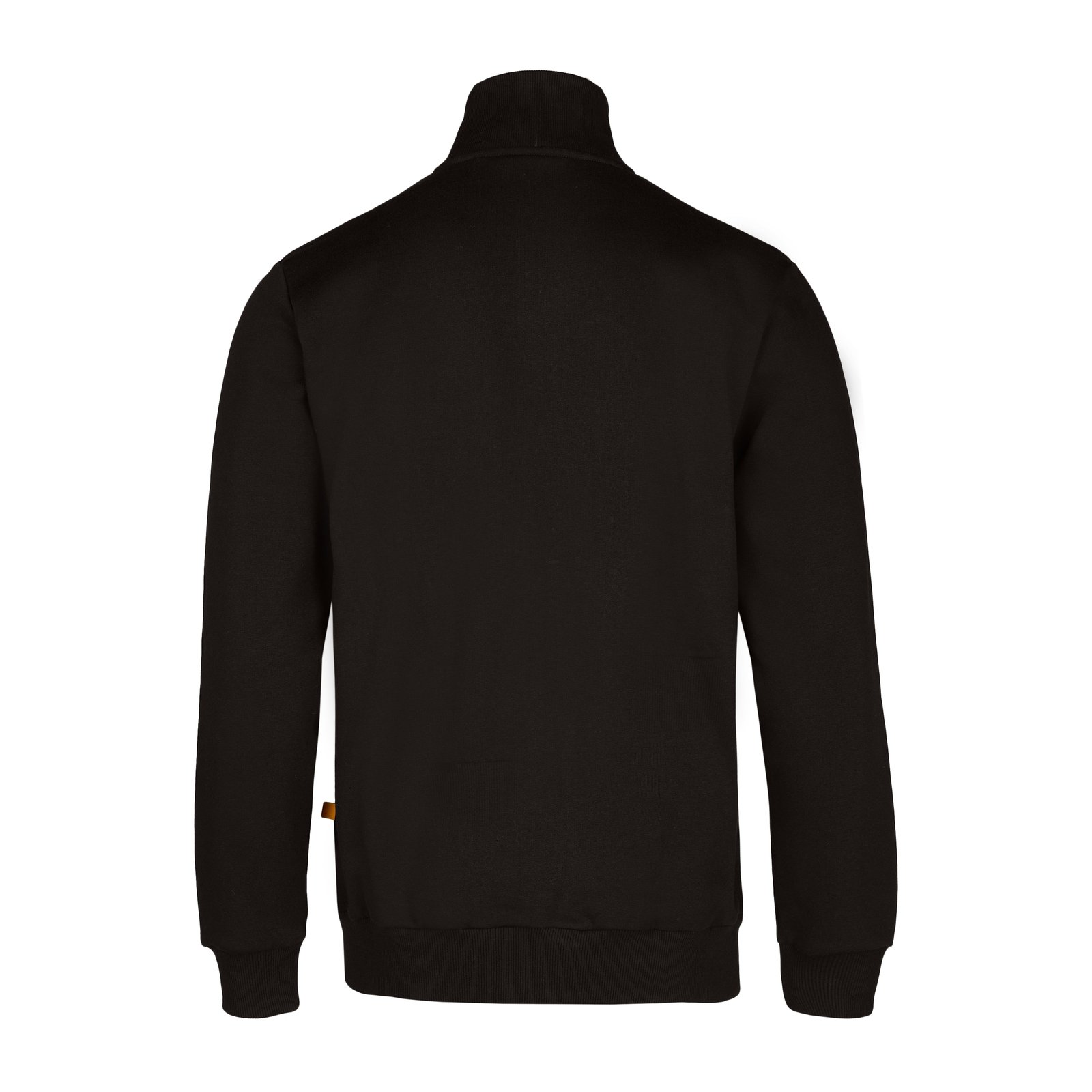 Jacke Herren Schwarz – BASIC Sweat-Jacke, Detailansicht