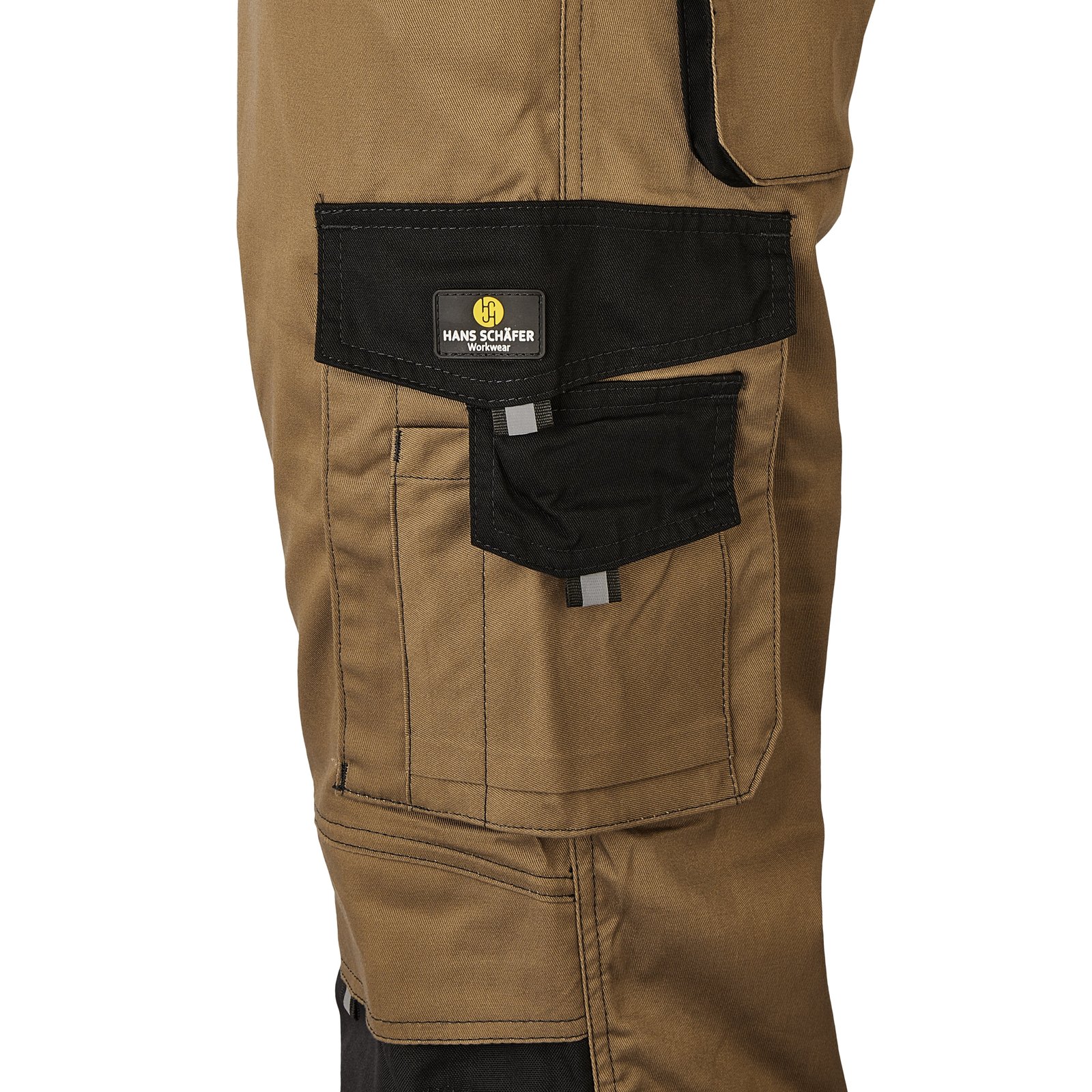 Hose Herren Sand – Professional Bundhose Argos, Detailansicht