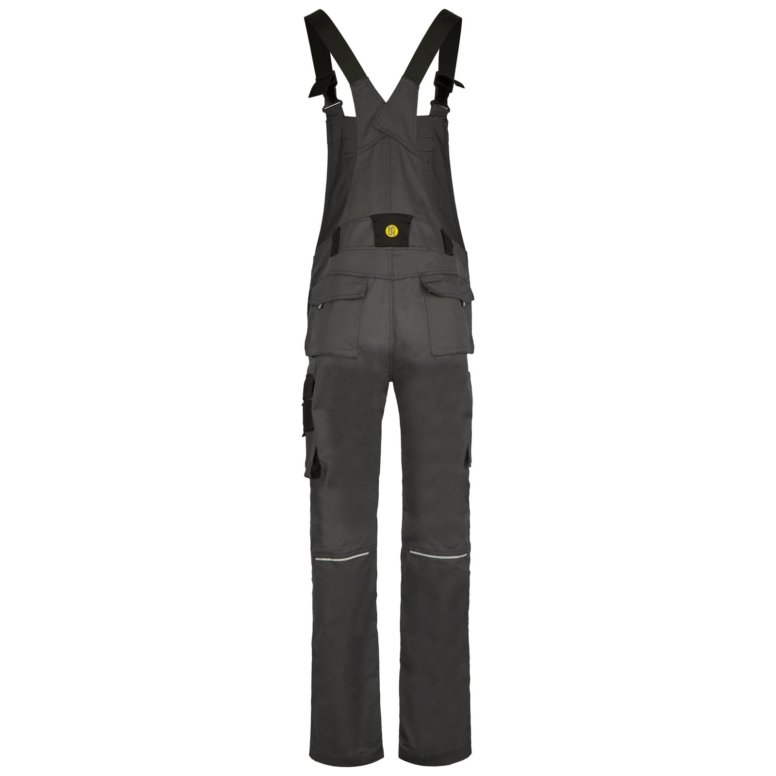 Hose Herren Grau – Professional Latzhose Ares, Detailansicht