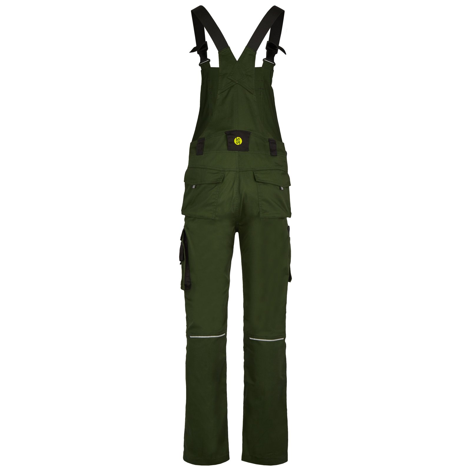 Hose Herren Oliv – Professional Latzhose Ares, Detailansicht