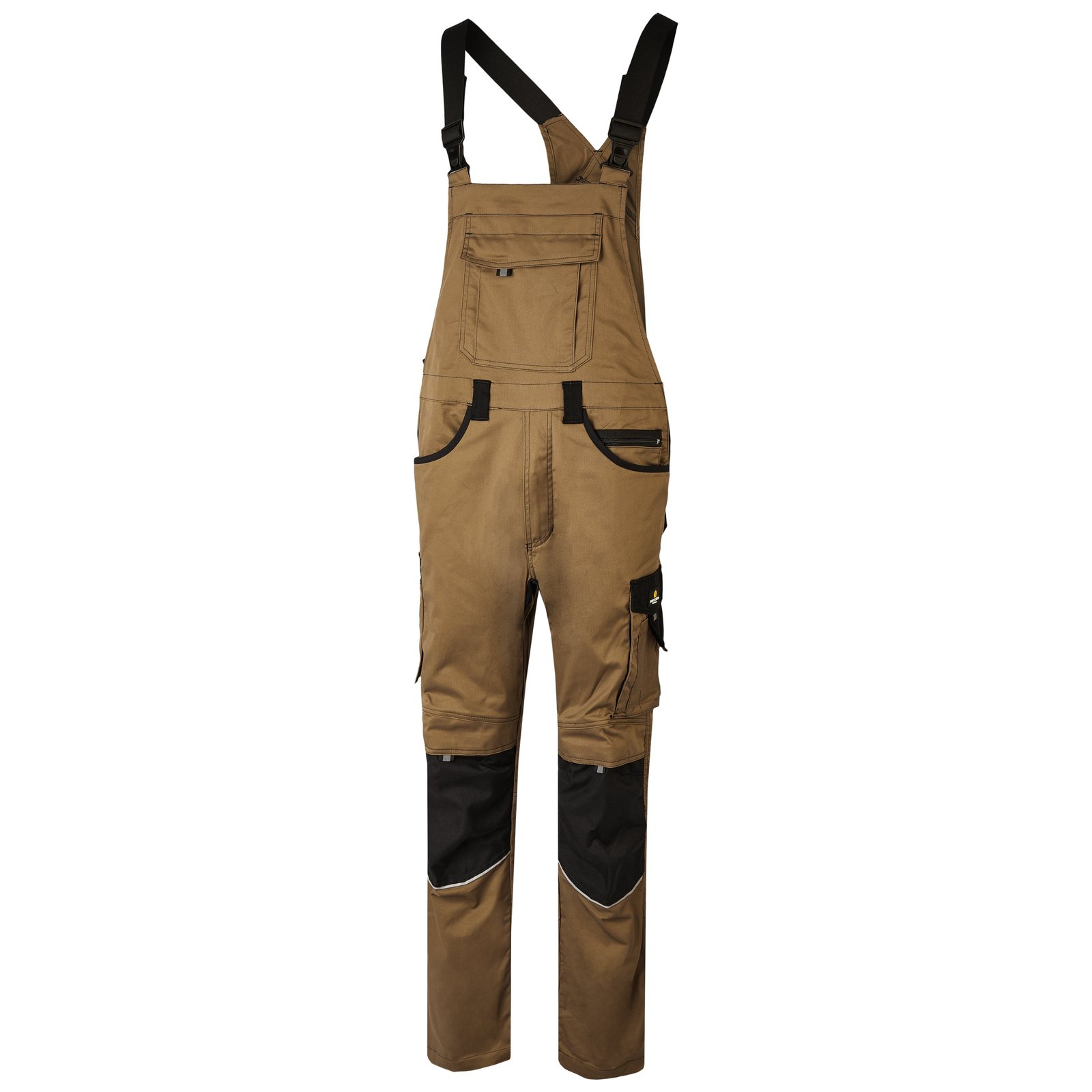Hose Herren Sand – Professional Latzhose Ares, Detailansicht