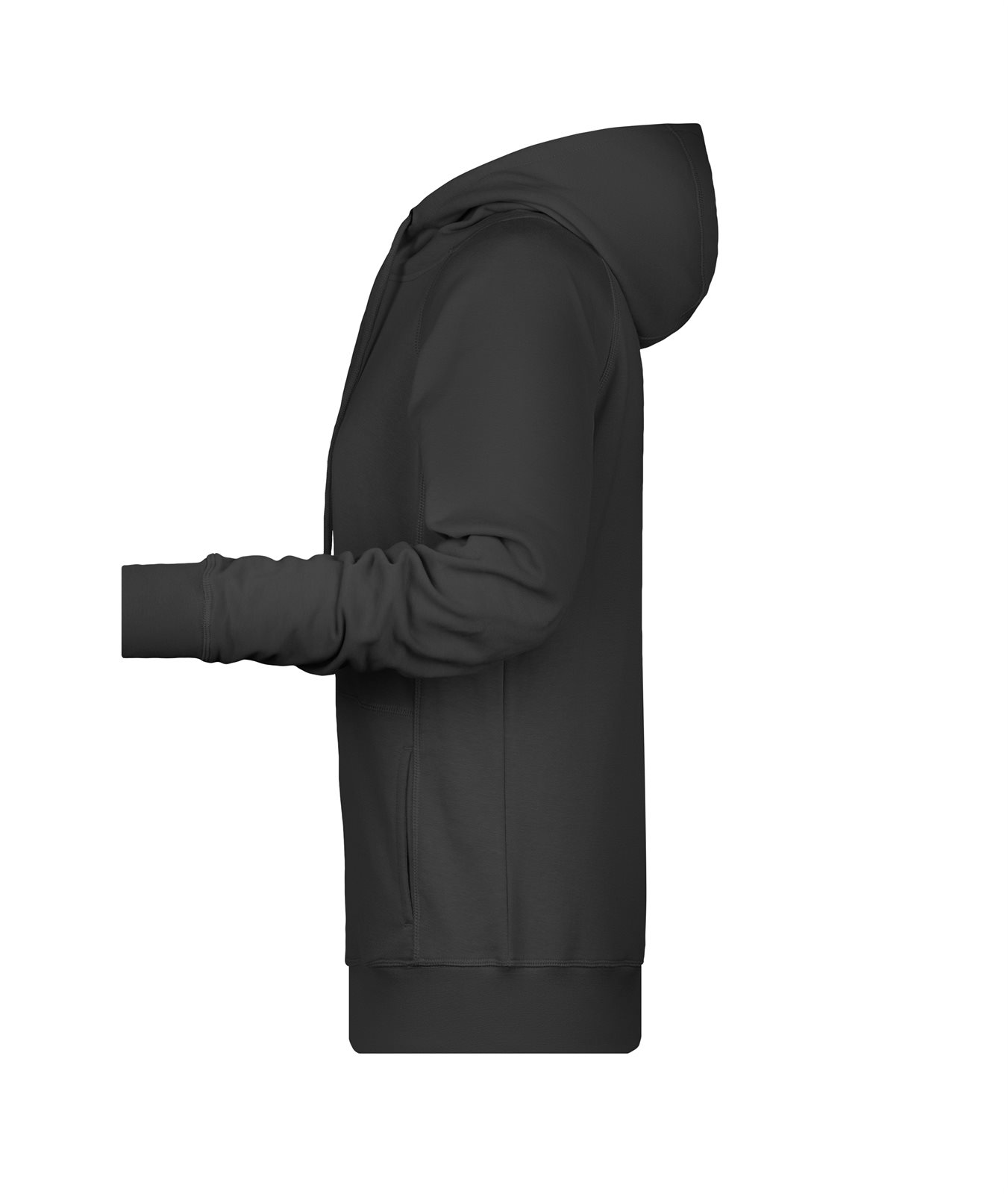 Pullover Damen Schwarz – Ladies' Hoody OCS Blended & RCS, Detailansicht
