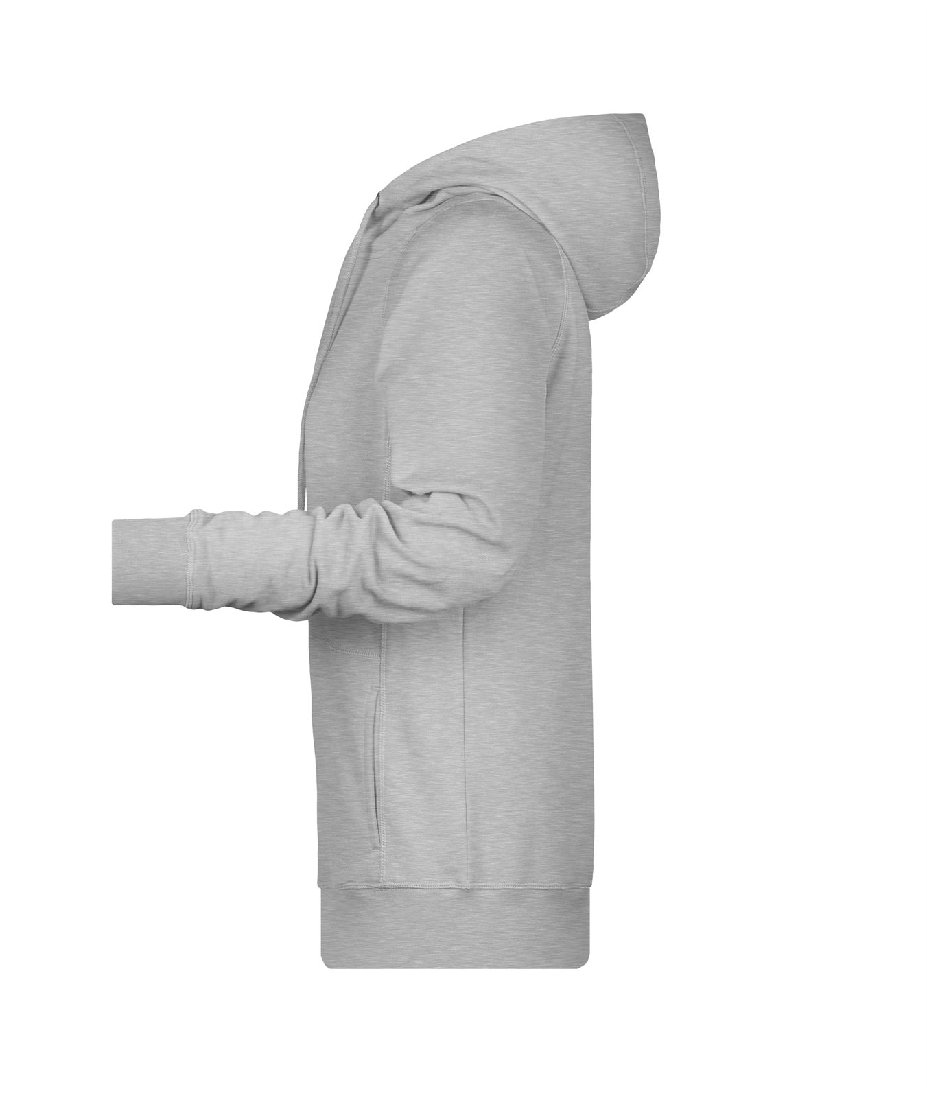 Pullover Damen Grau – Ladies' Hoody OCS Blended & RCS, Detailansicht