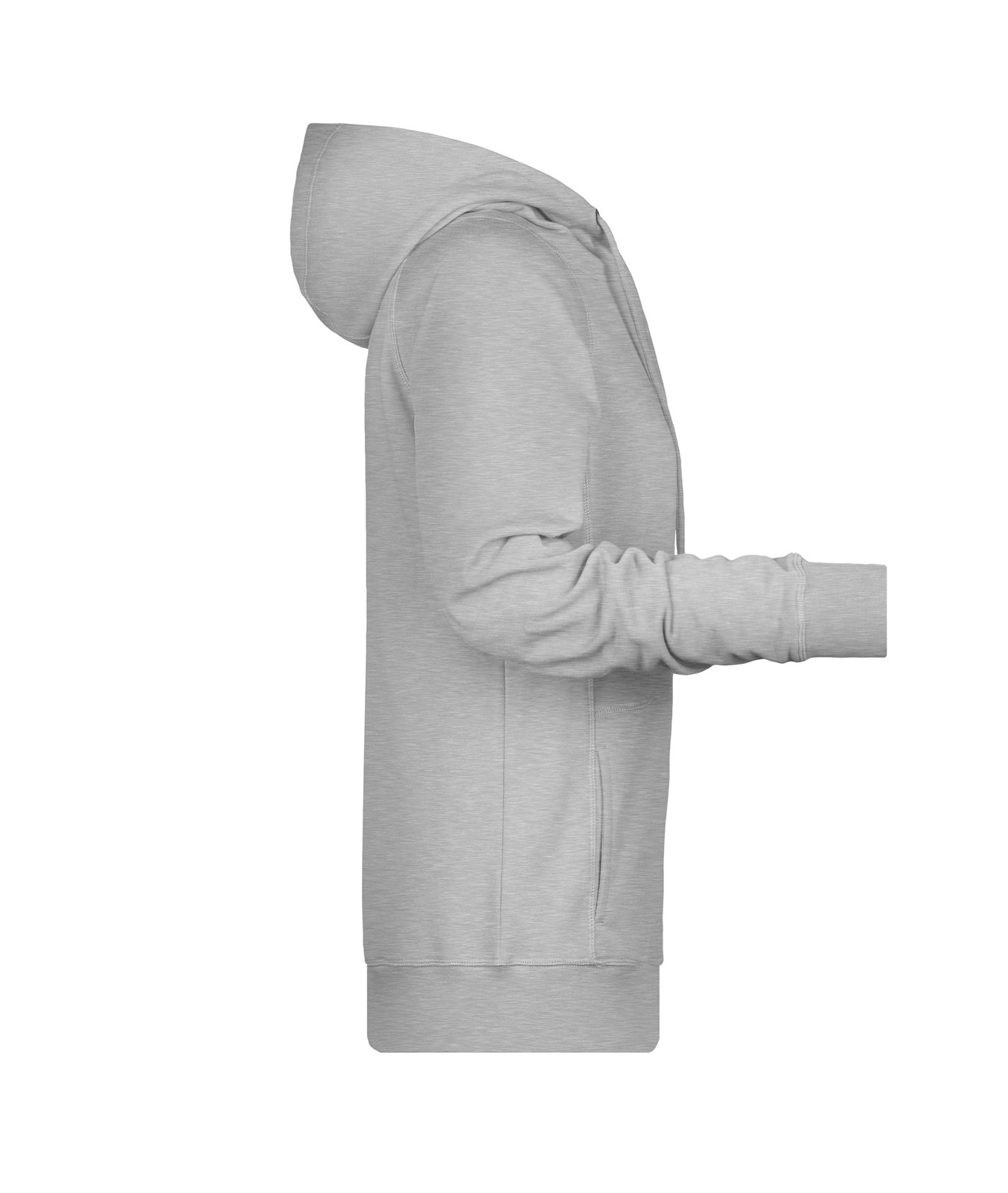 Pullover Damen Grau – Ladies' Hoody OCS Blended & RCS, Detailansicht