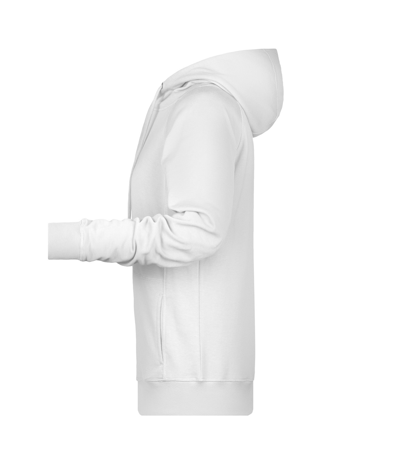 Pullover Damen Weiß – Ladies' Hoody OCS Blended & RCS, Detailansicht