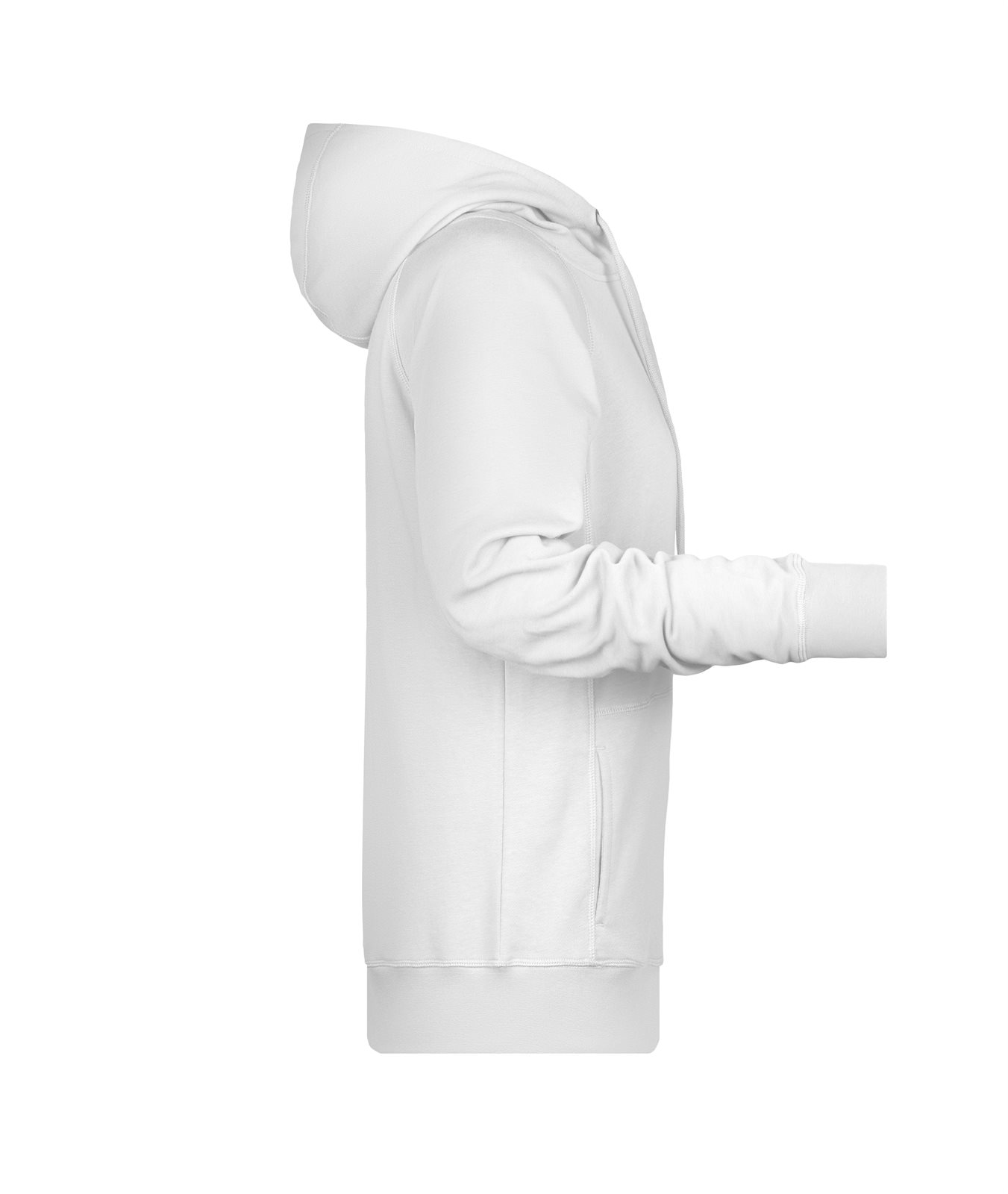 Pullover Damen Weiß – Ladies' Hoody OCS Blended & RCS, Detailansicht