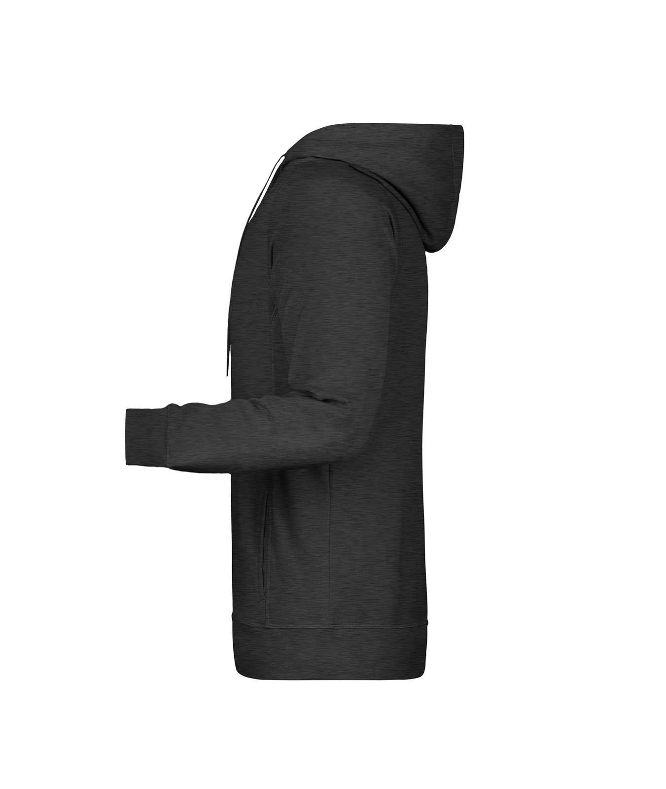 Pullover Herren Schwarz – Men's Hoody OCS Blended & RCS, Detailansicht