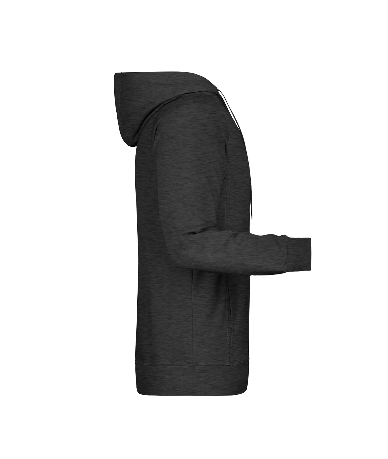 Pullover Herren Schwarz – Men's Hoody OCS Blended & RCS, Detailansicht