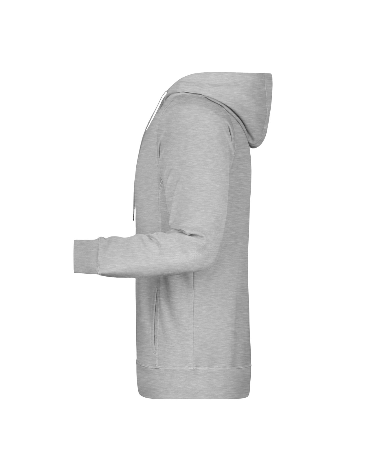 Pullover Herren Grau – Men's Hoody OCS Blended & RCS, Detailansicht