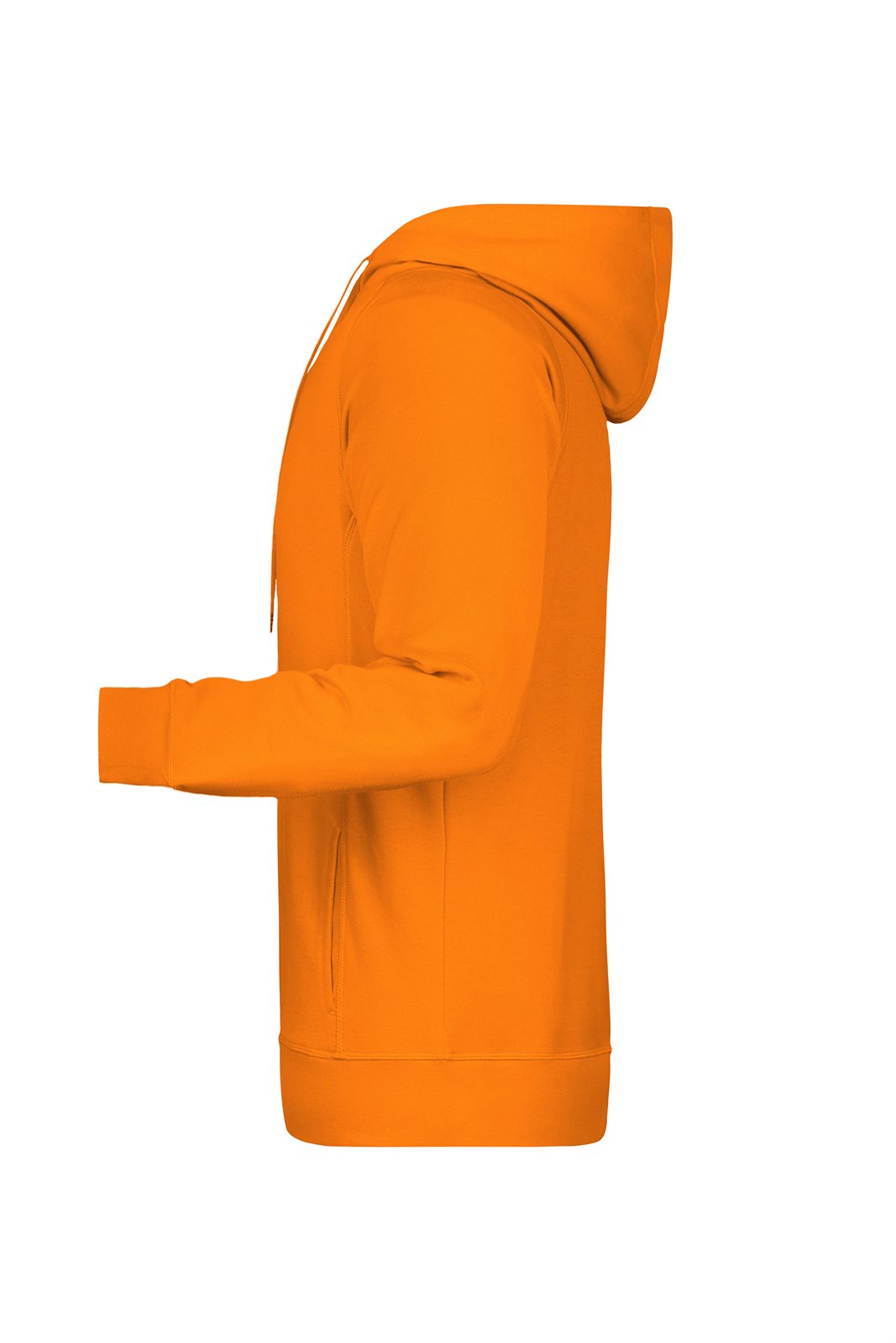 Pullover Herren Orange – Men's Hoody OCS Blended & RCS, Detailansicht