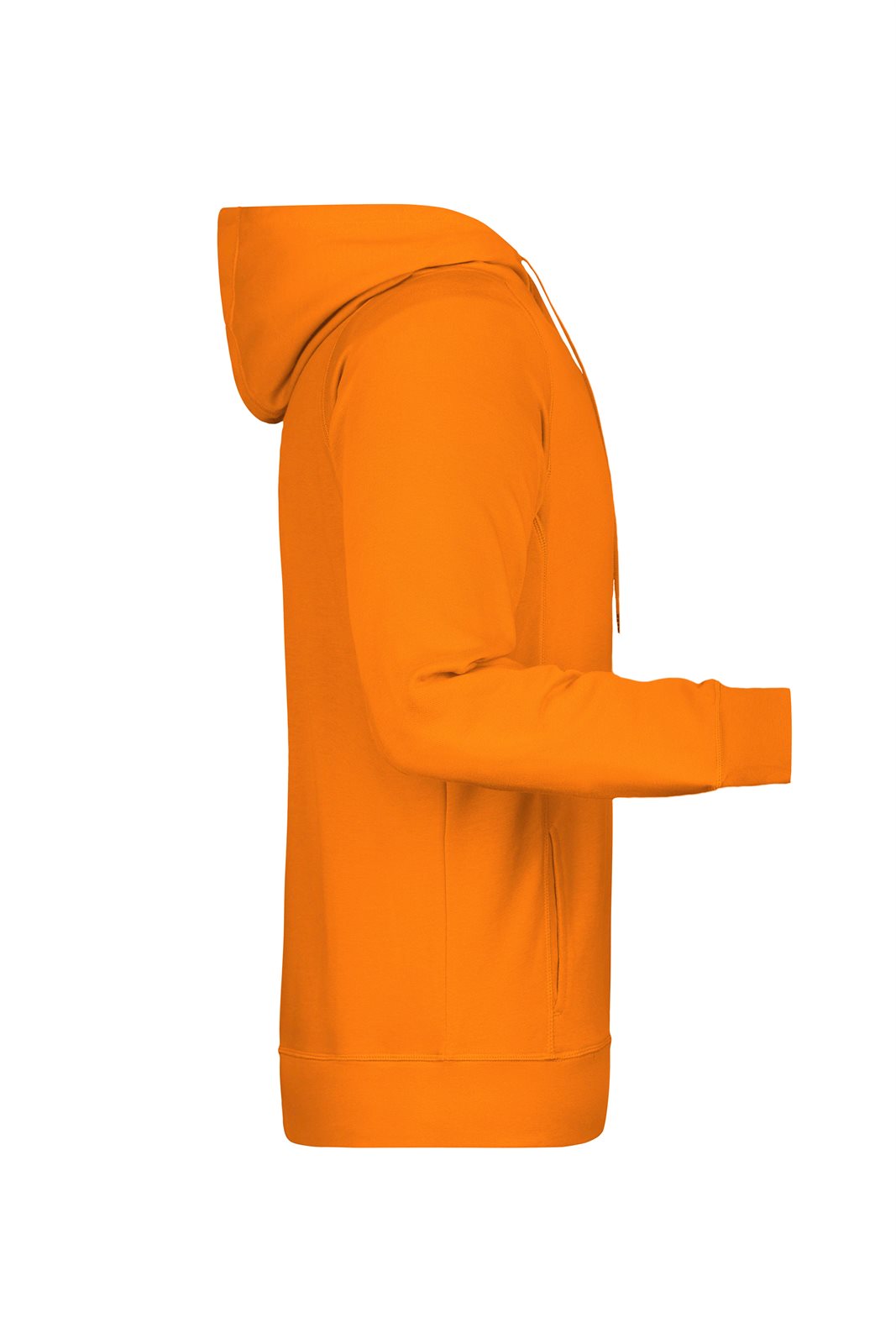 Pullover Herren Orange – Men's Hoody OCS Blended & RCS, Detailansicht