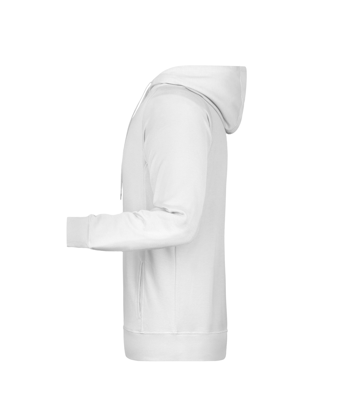 Pullover Herren Weiß – Men's Hoody OCS Blended & RCS, Detailansicht