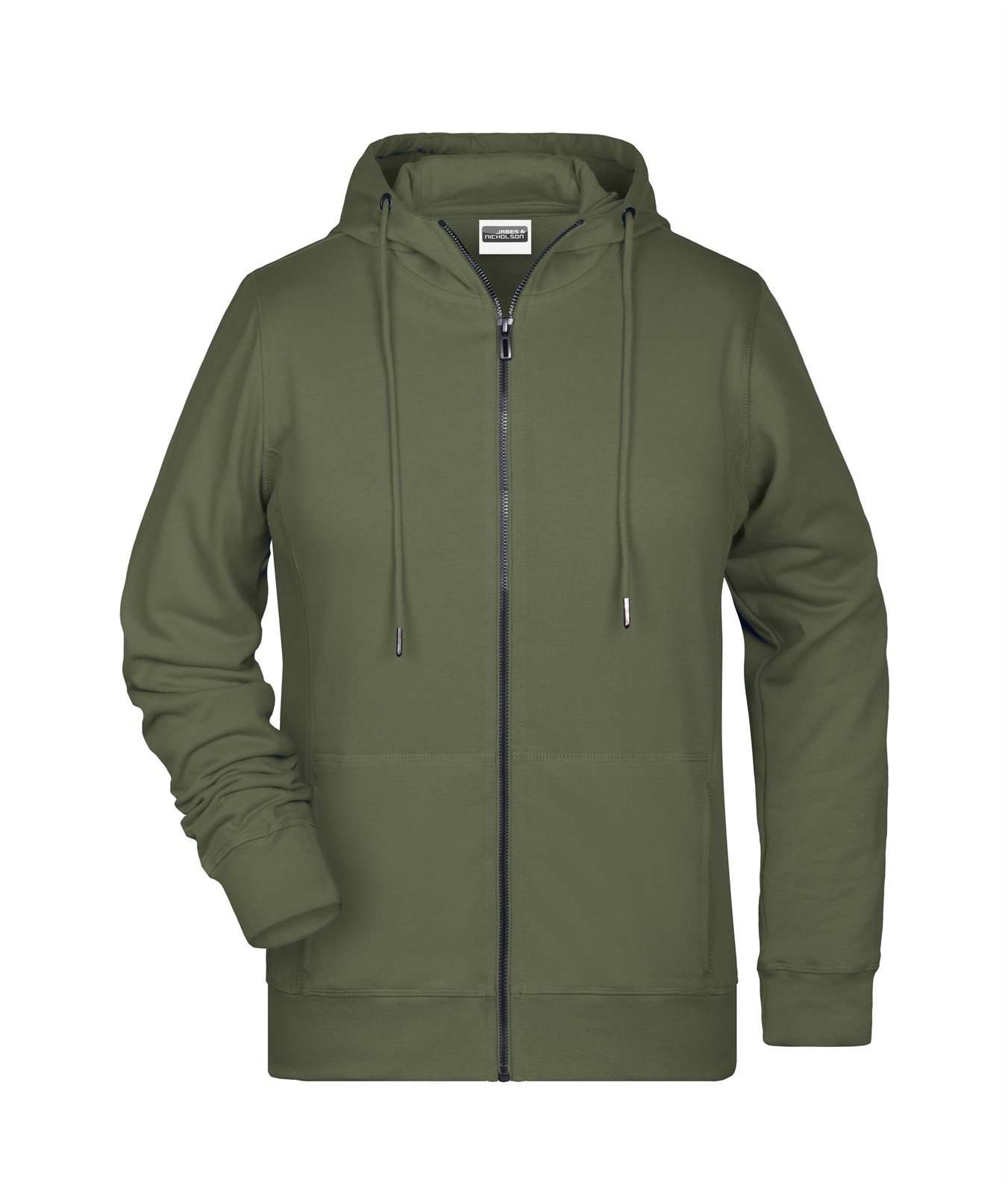 Jacke Damen Braun/Grün/Oliv – Ladies' Zip Hoody OCS Blended & RCS