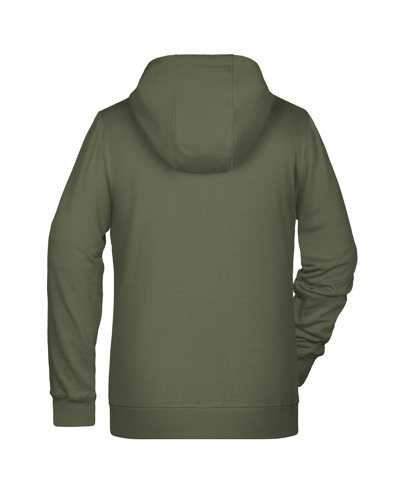 Jacke Damen Braun/Grün/Oliv – Ladies' Zip Hoody OCS Blended & RCS, Detailansicht
