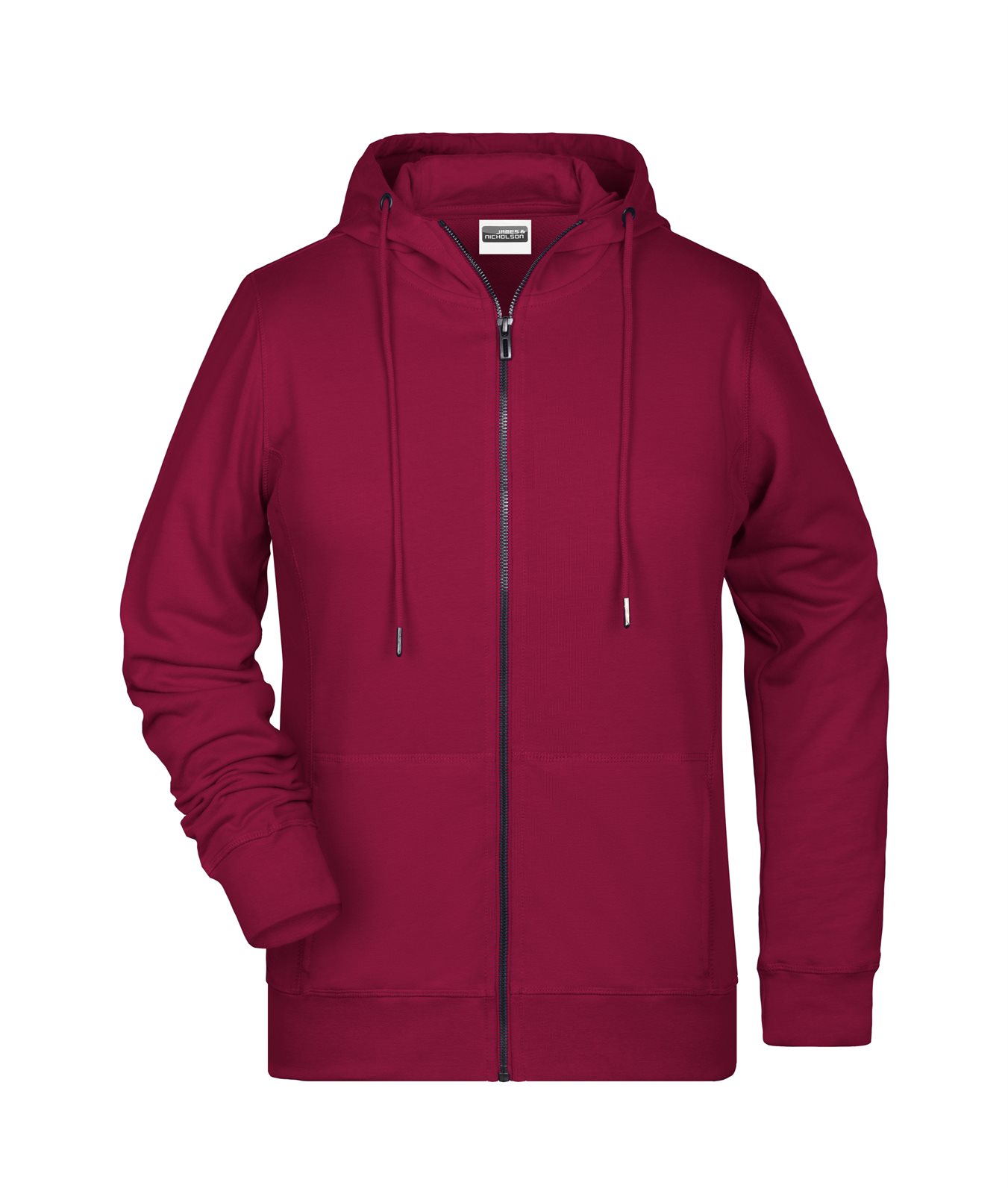 Jacke Damen Rot/Weinrot – Ladies' Zip Hoody OCS Blended & RCS