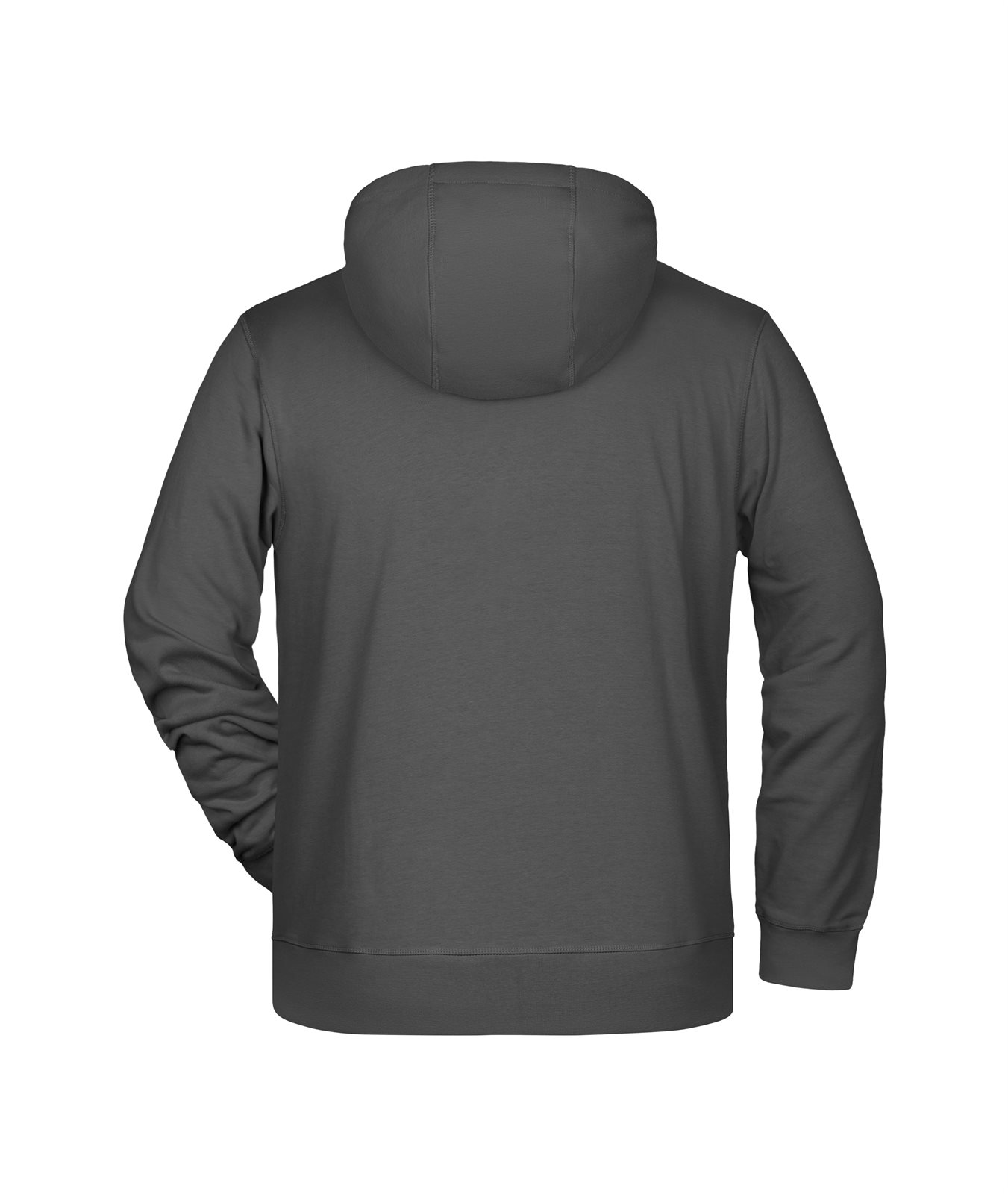 Jacke Herren Grau – Men's Zip Hoody OCS Blended & RCS, Detailansicht
