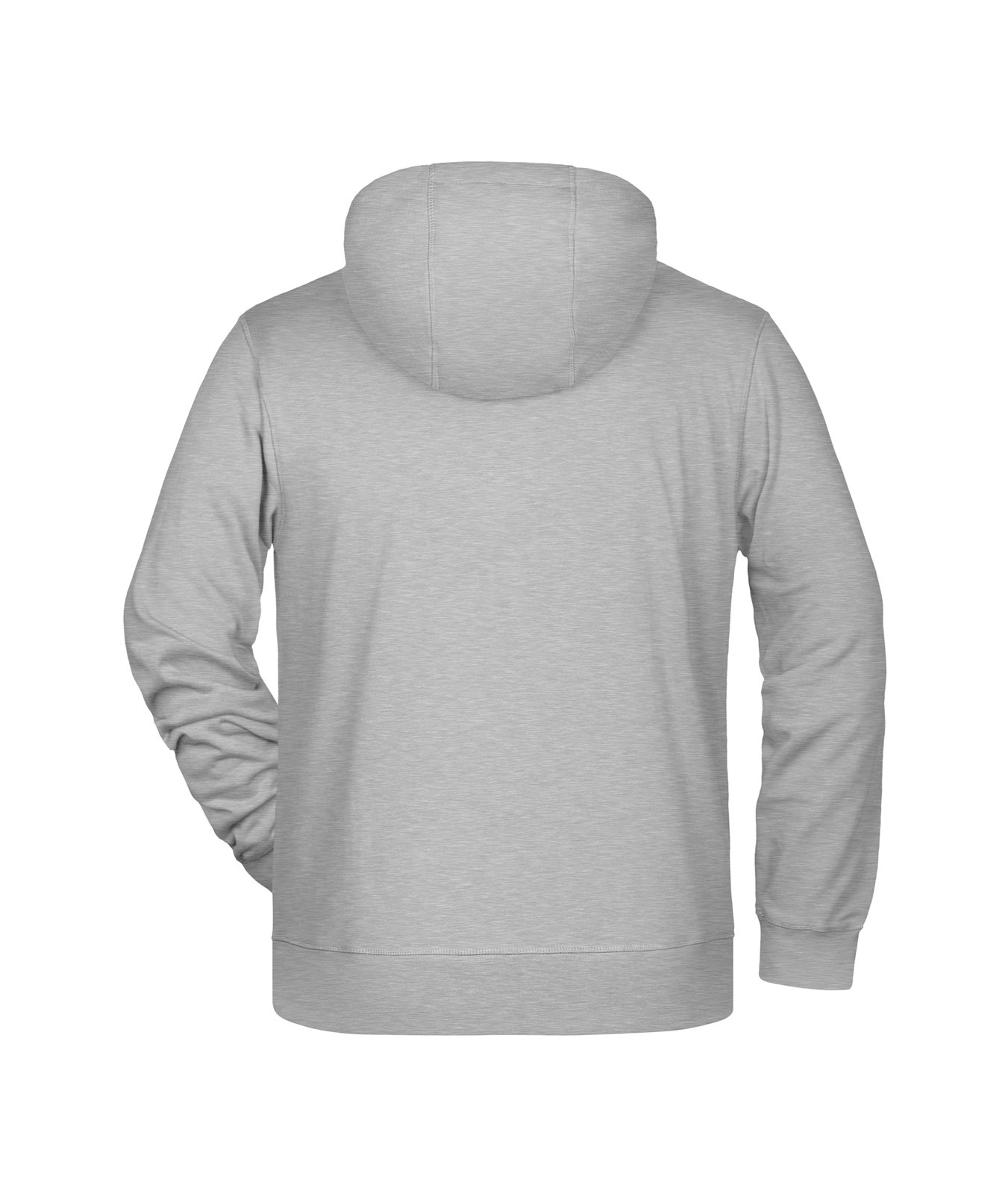Jacke Herren Grau – Men's Zip Hoody OCS Blended & RCS, Detailansicht