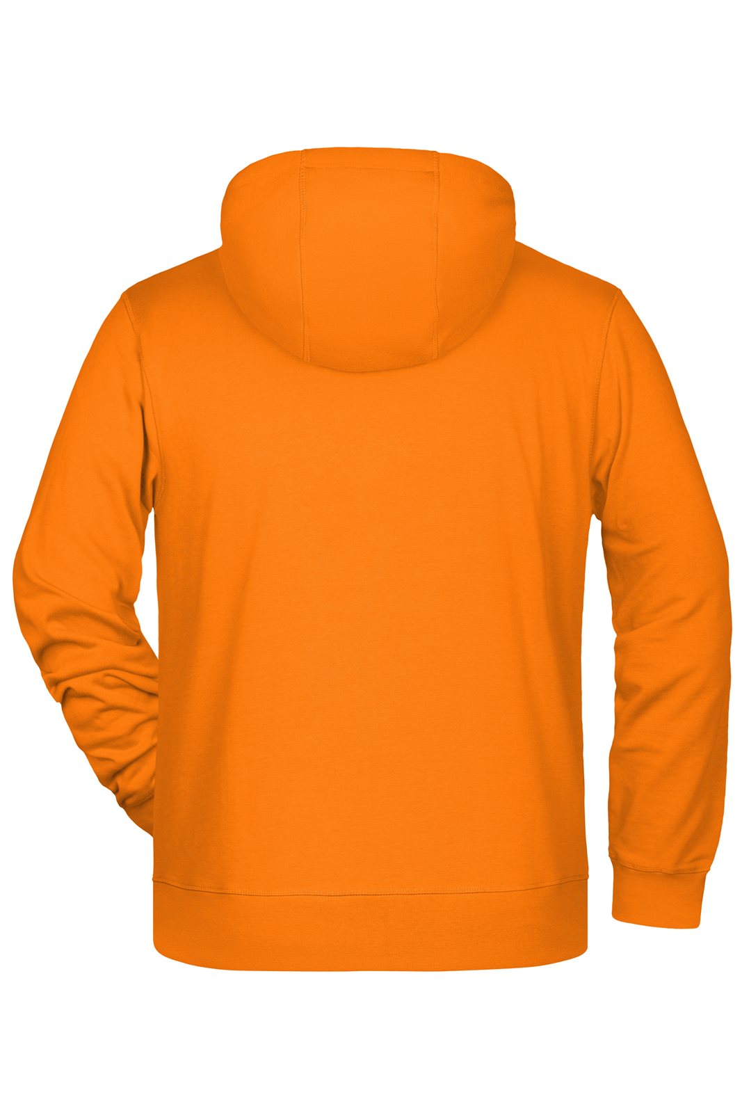 Jacke Herren Orange – Men's Zip Hoody OCS Blended & RCS, Detailansicht