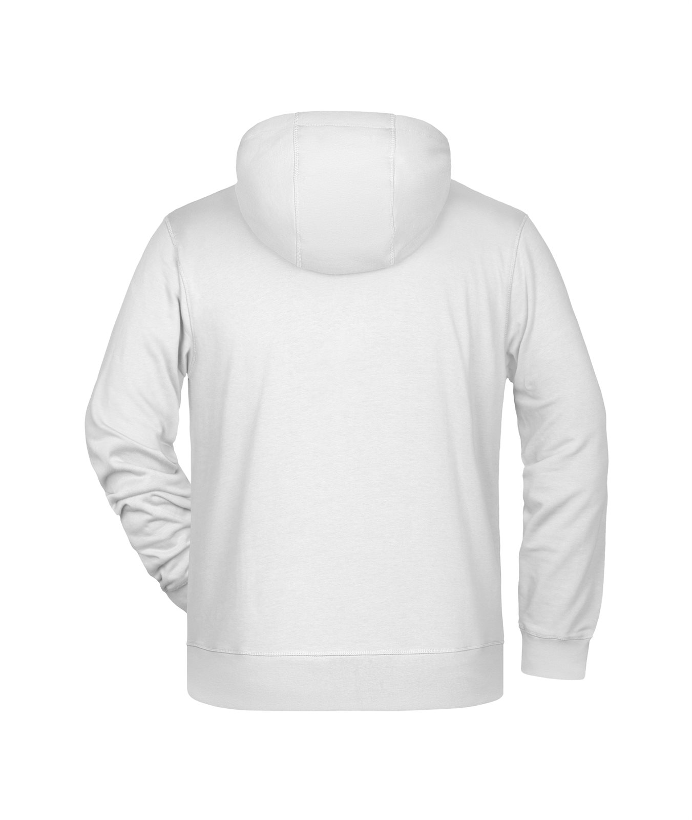 Jacke Herren Weiß – Men's Zip Hoody OCS Blended & RCS, Detailansicht