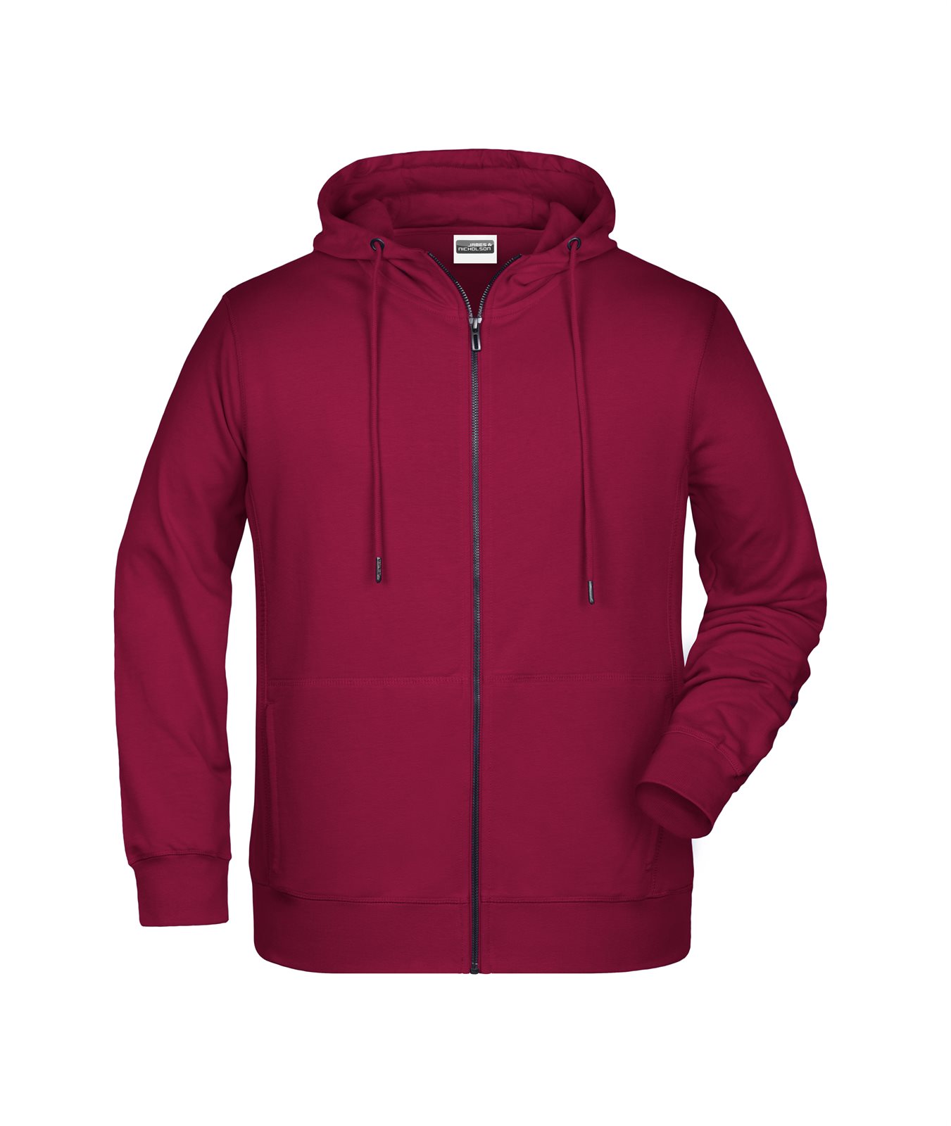 Jacke Herren Rot/Weinrot – Men's Zip Hoody OCS Blended & RCS
