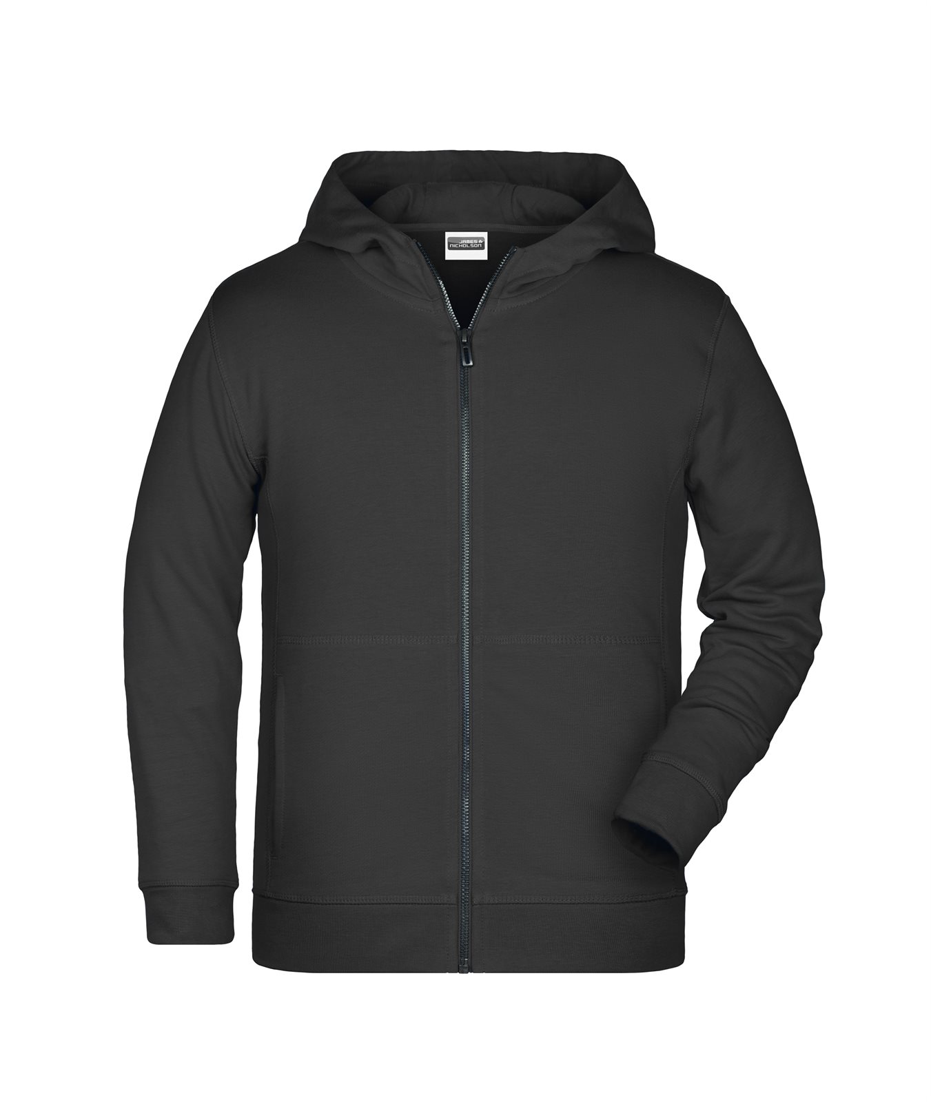 Jacke Kinder Schwarz – Children's Zip Hoody OCS Blended & RCS