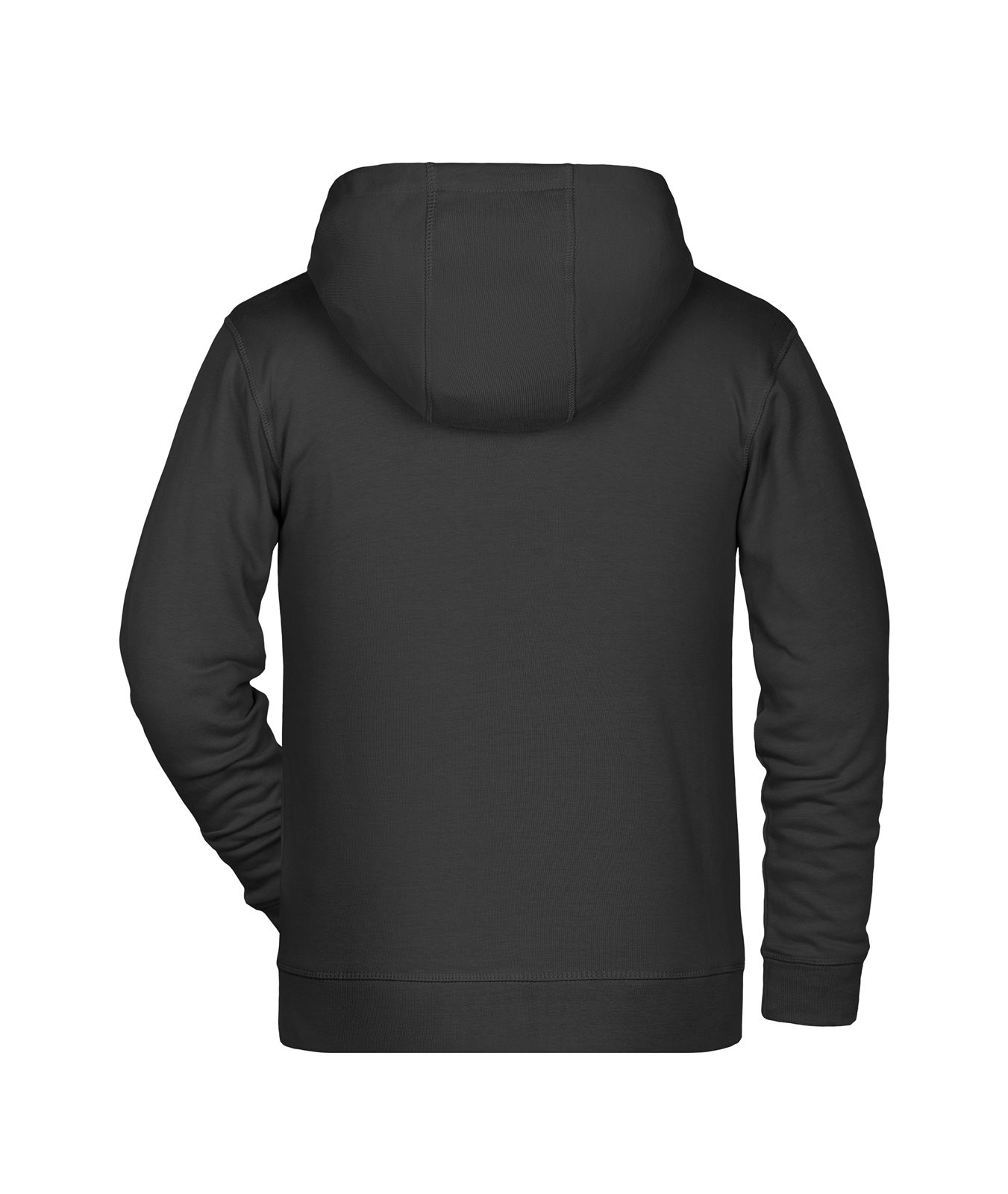 Jacke Kinder Schwarz – Children's Zip Hoody OCS Blended & RCS, Detailansicht