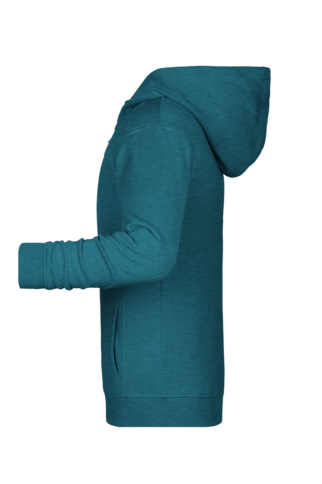Jacke Kinder Blau – Children's Zip Hoody OCS Blended & RCS, Detailansicht