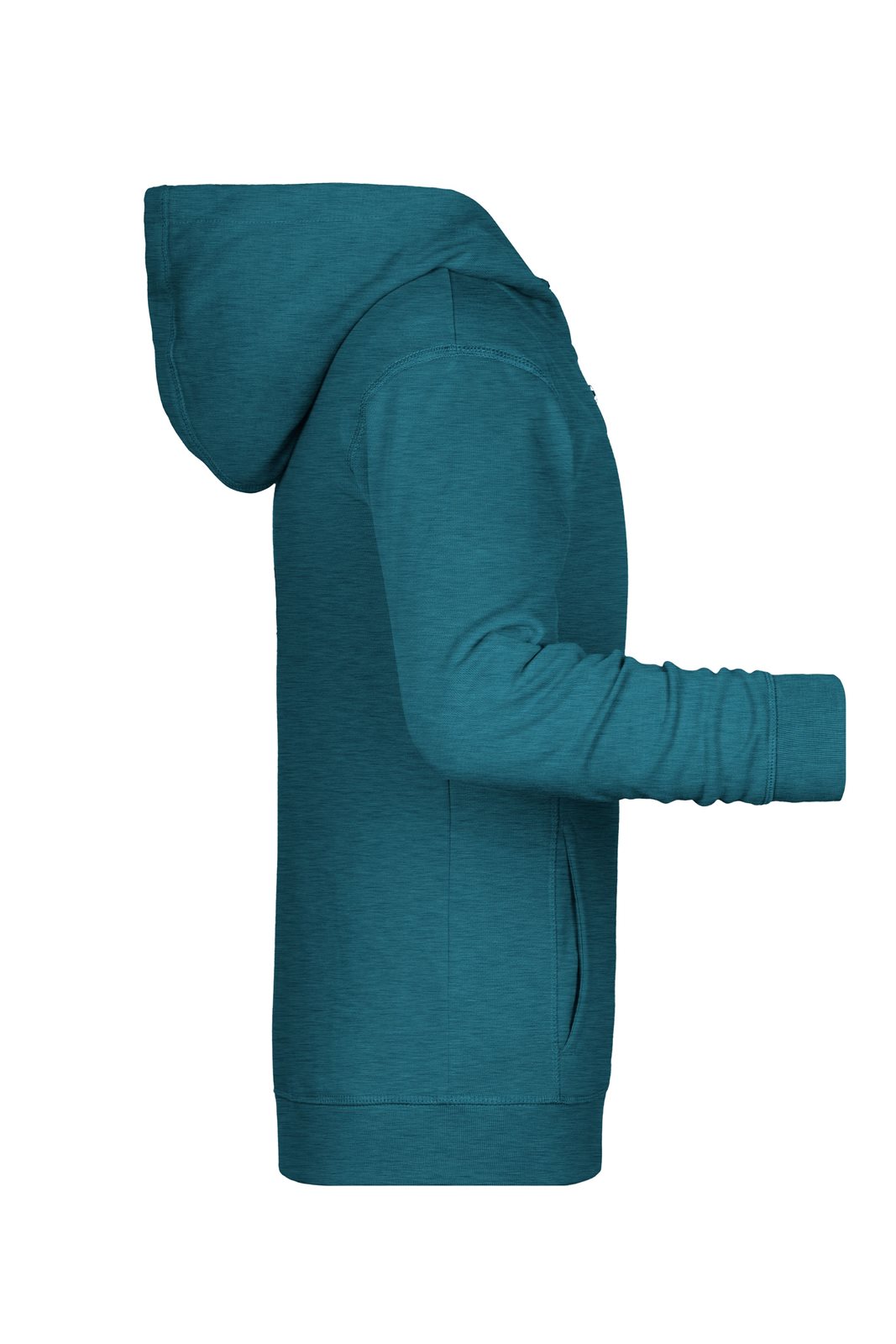 Jacke Kinder Blau – Children's Zip Hoody OCS Blended & RCS, Detailansicht