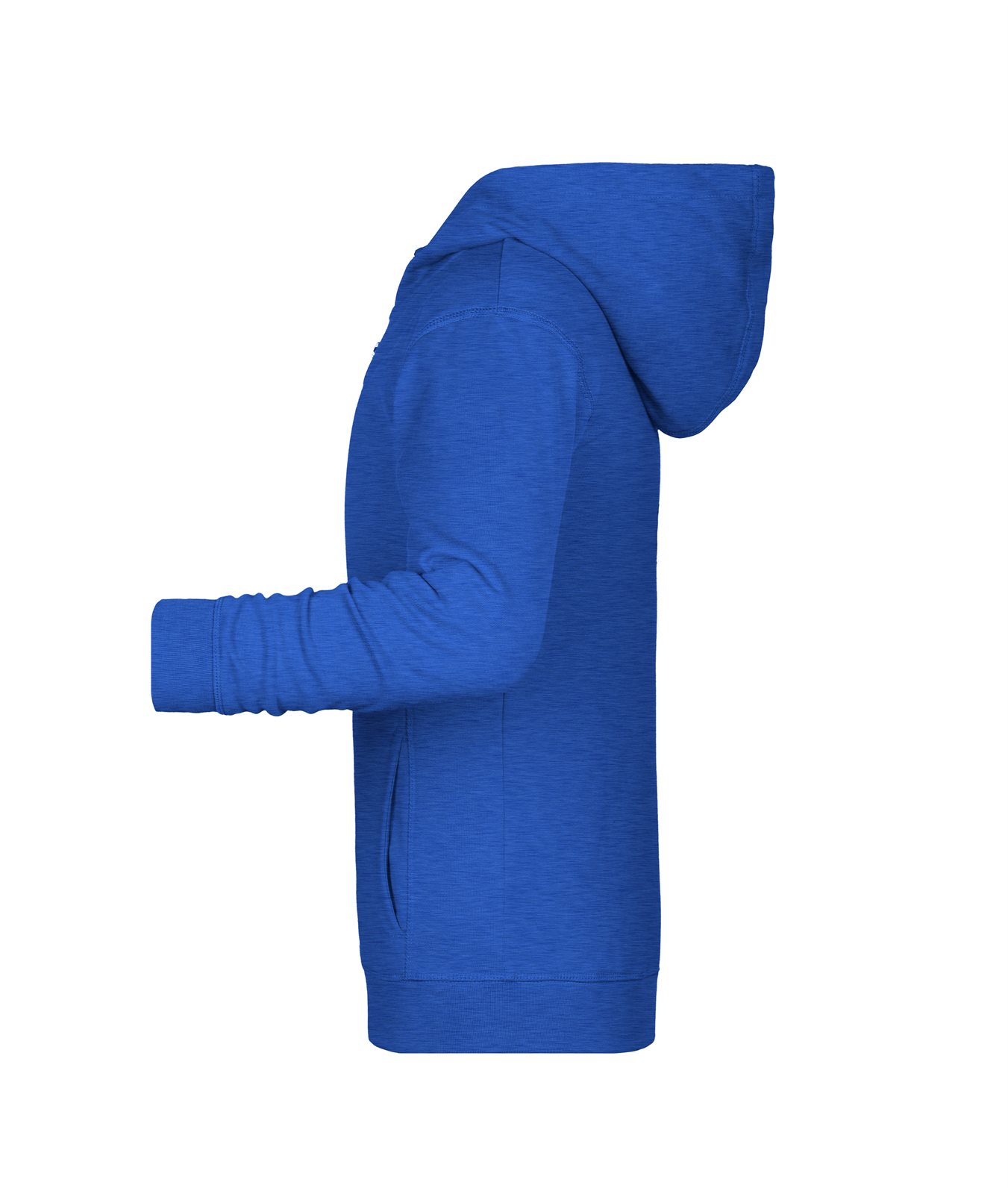 Jacke Kinder Blau – Children's Zip Hoody OCS Blended & RCS, Detailansicht