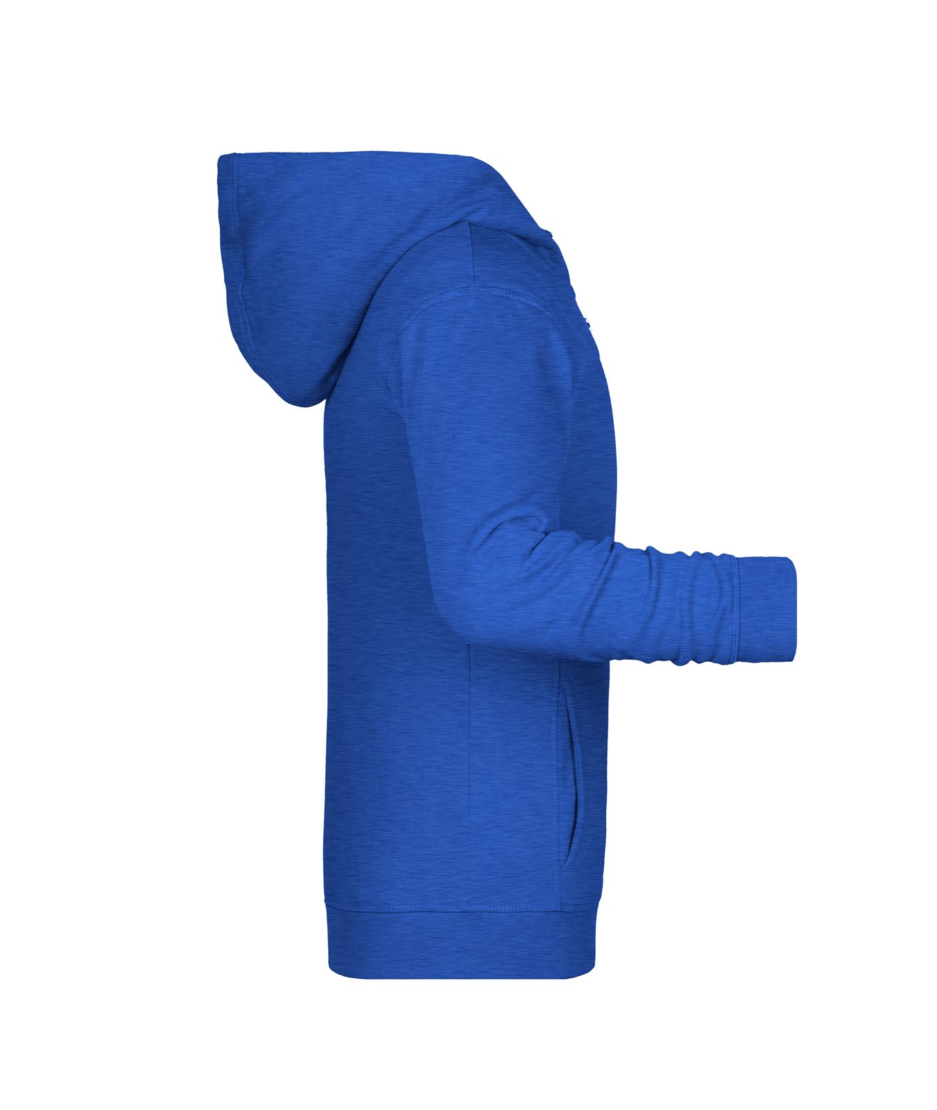 Jacke Kinder Blau – Children's Zip Hoody OCS Blended & RCS, Detailansicht