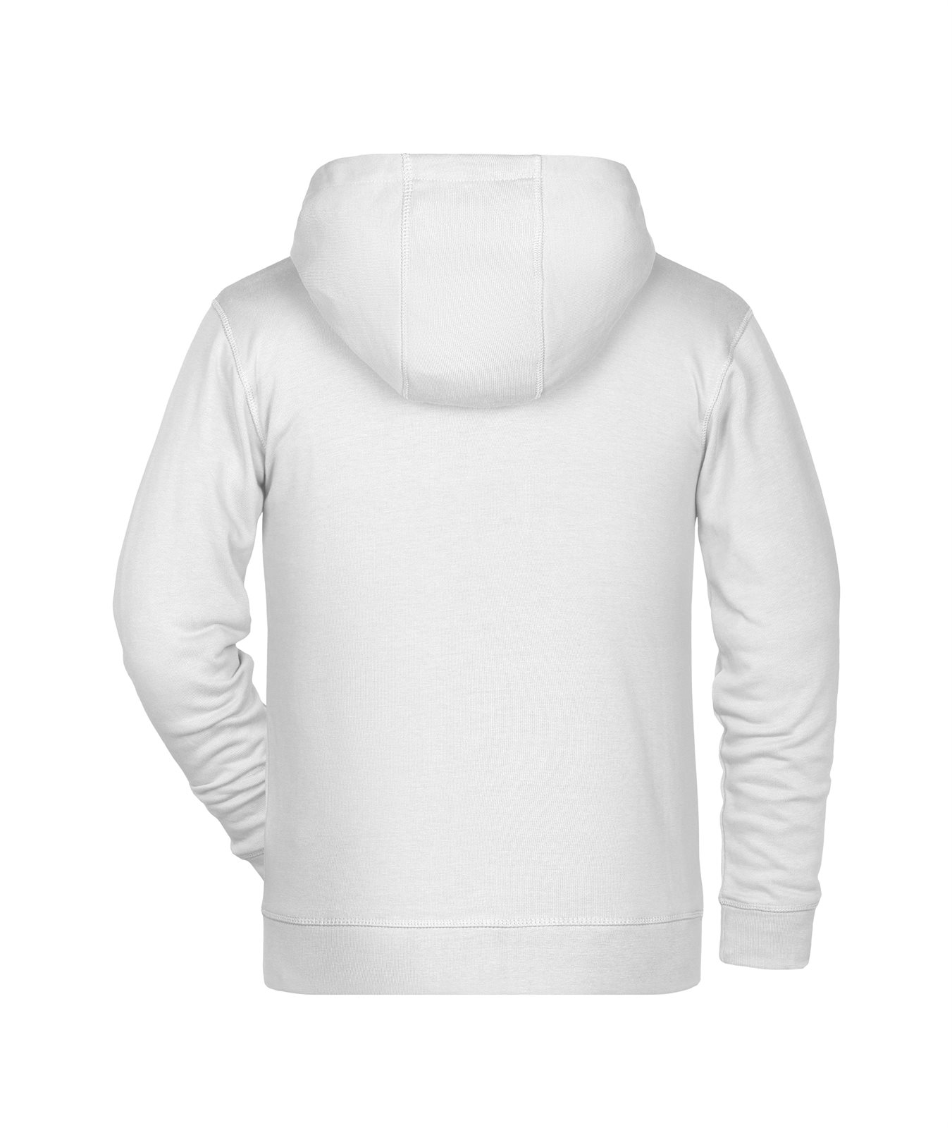 Jacke Kinder Weiß – Children's Zip Hoody OCS Blended & RCS, Detailansicht