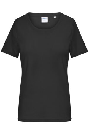 T-Shirt Damen Schwarz – Ladies' T-Shirt 1:1 Rib   OCS Standard