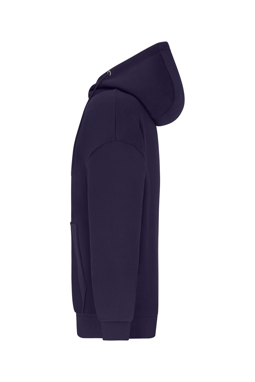 Jacke Unisex Lila – Oversized Hooded Jacket UNISEX OCS Blended & RCS, Detailansicht