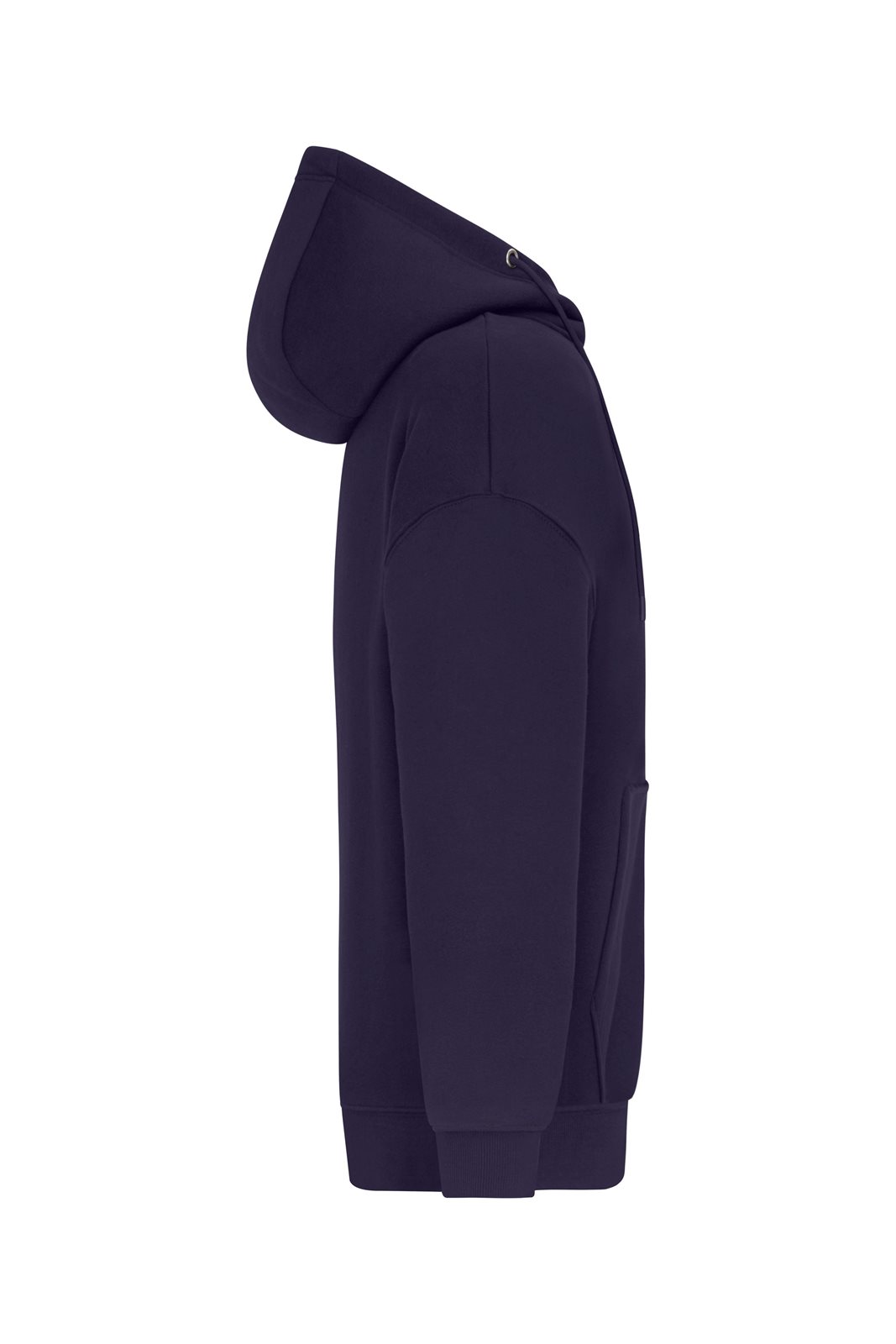 Jacke Unisex Lila – Oversized Hooded Jacket UNISEX OCS Blended & RCS, Detailansicht