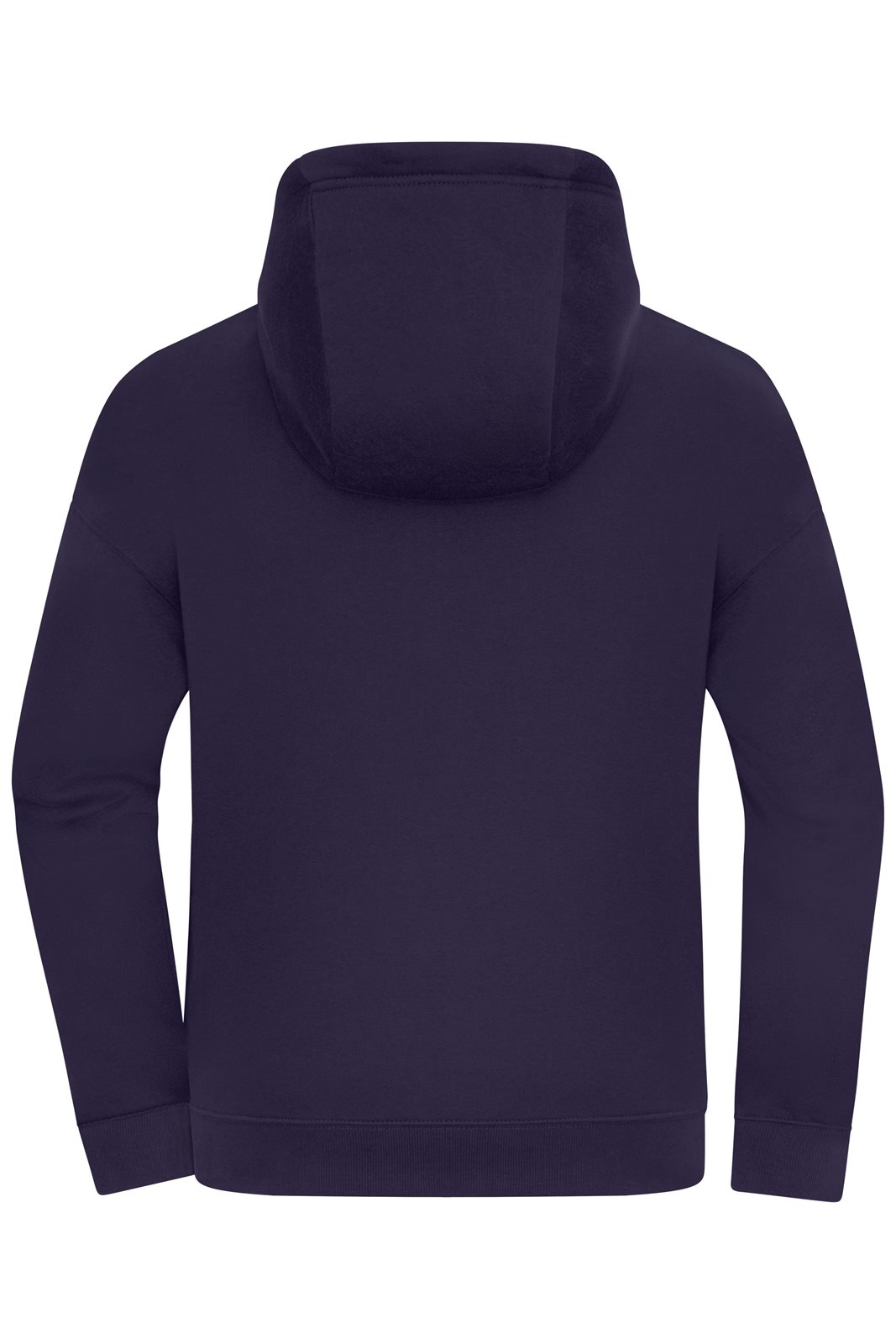 Jacke Unisex Lila – Oversized Hooded Jacket UNISEX OCS Blended & RCS, Detailansicht