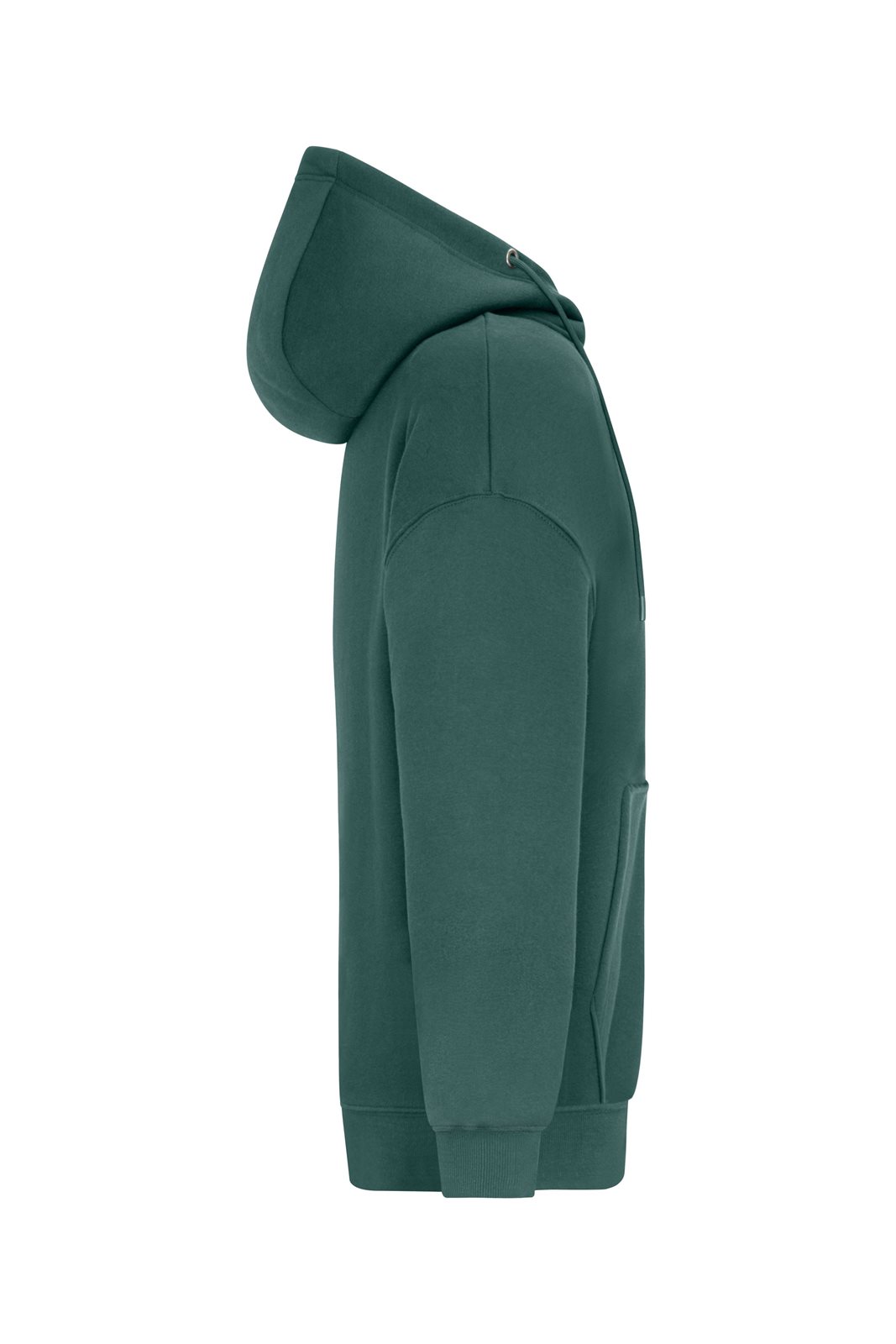 Jacke Unisex Grün – Oversized Hooded Jacket UNISEX OCS Blended & RCS, Detailansicht