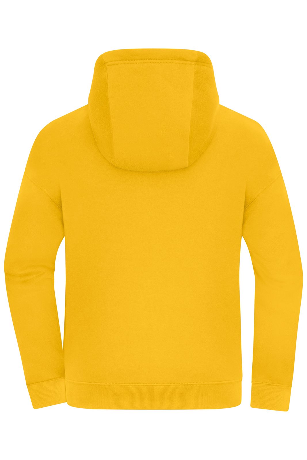 Jacke Unisex Gelb – Oversized Hooded Jacket UNISEX OCS Blended & RCS, Detailansicht
