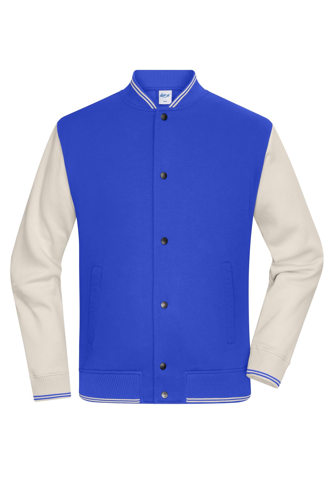 Jacke Unisex Blau/Braun – College-Jacket UNISEX OCS Blended & RCS
