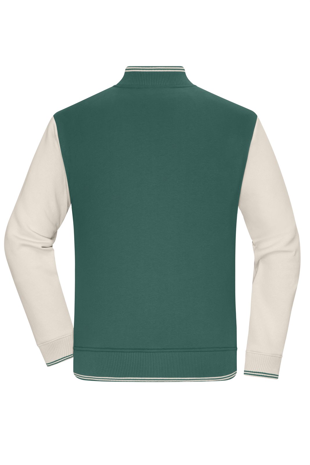 Jacke Unisex Grün/Braun – College-Jacket UNISEX OCS Blended & RCS, Detailansicht