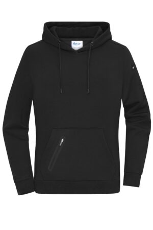 Pullover Damen Schwarz – Ladies' Hoody Interlock OCS Blended & RCS