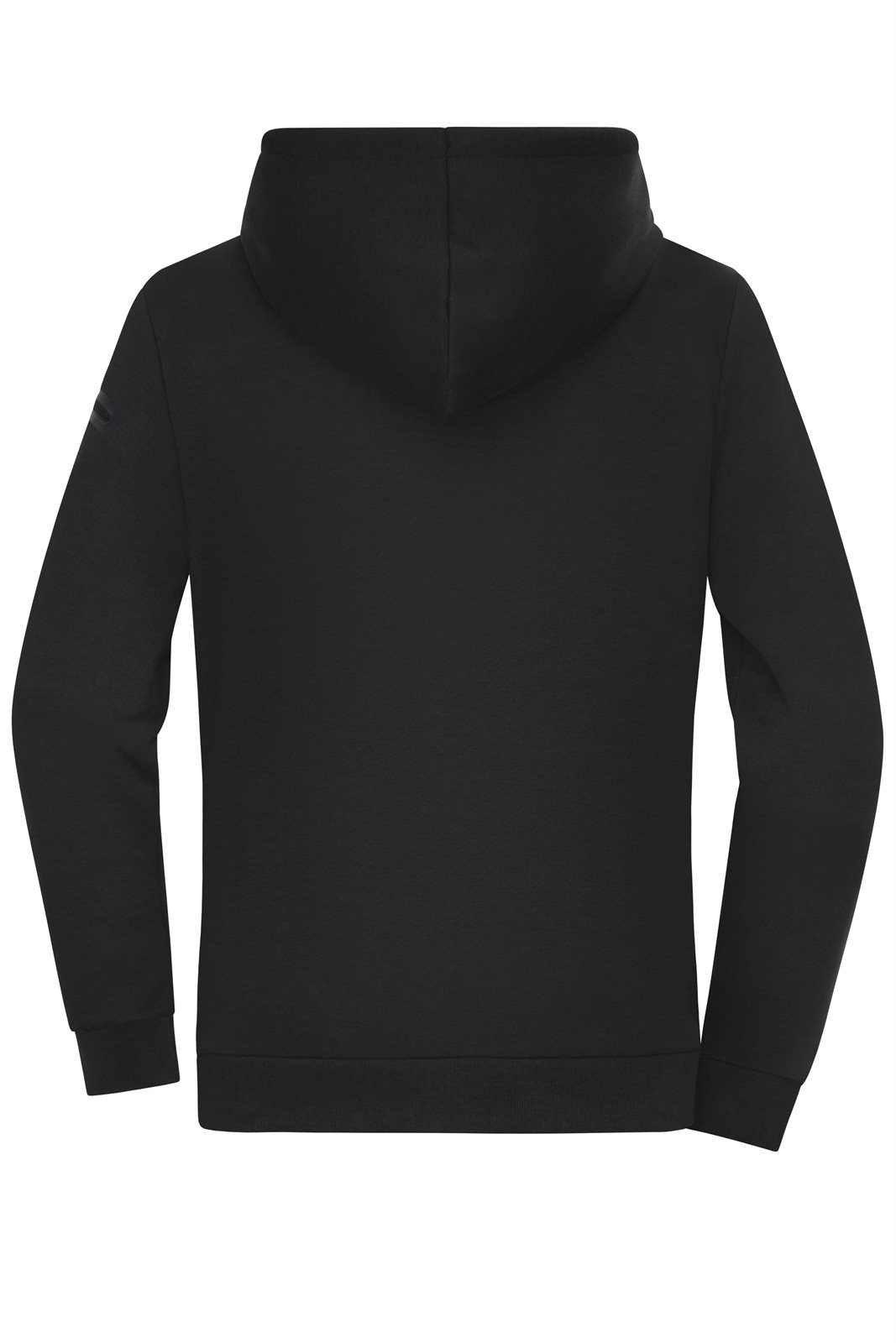 Pullover Damen Schwarz – Ladies' Hoody Interlock OCS Blended & RCS, Detailansicht