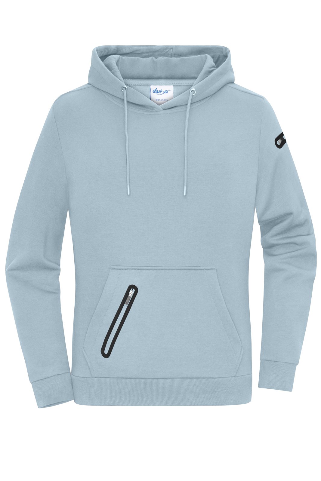 Pullover Damen Blau – Ladies' Hoody Interlock OCS Blended & RCS