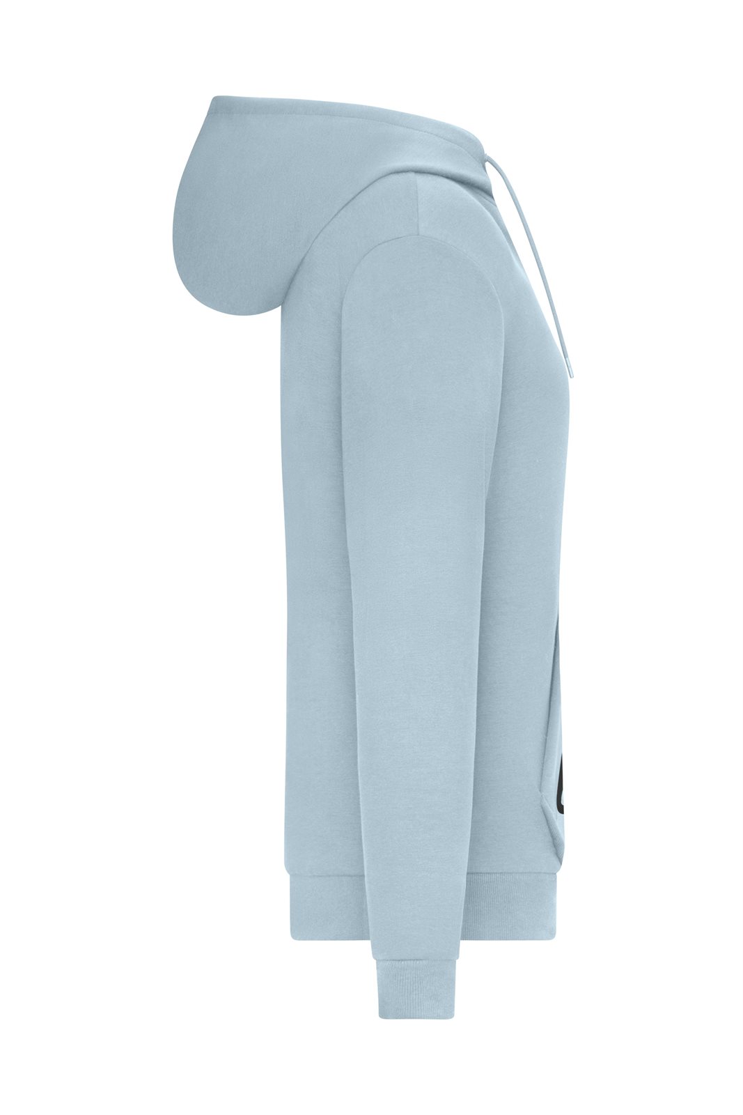 Pullover Damen Blau – Ladies' Hoody Interlock OCS Blended & RCS, Detailansicht