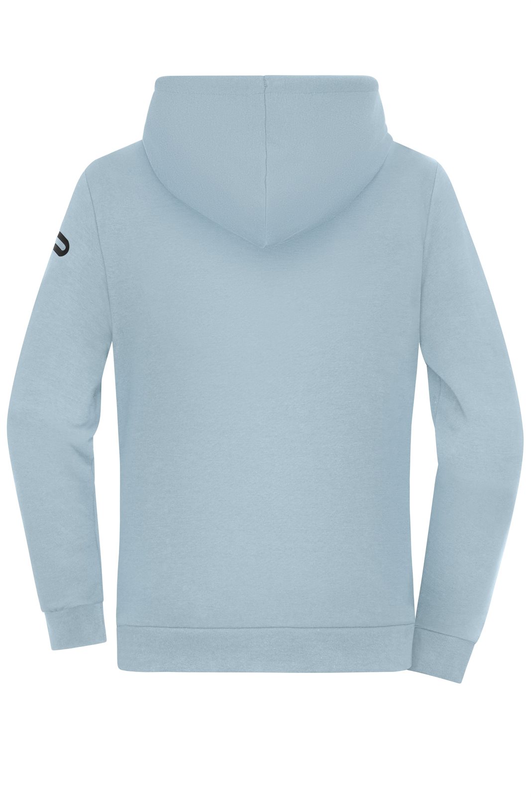 Pullover Damen Blau – Ladies' Hoody Interlock OCS Blended & RCS, Detailansicht